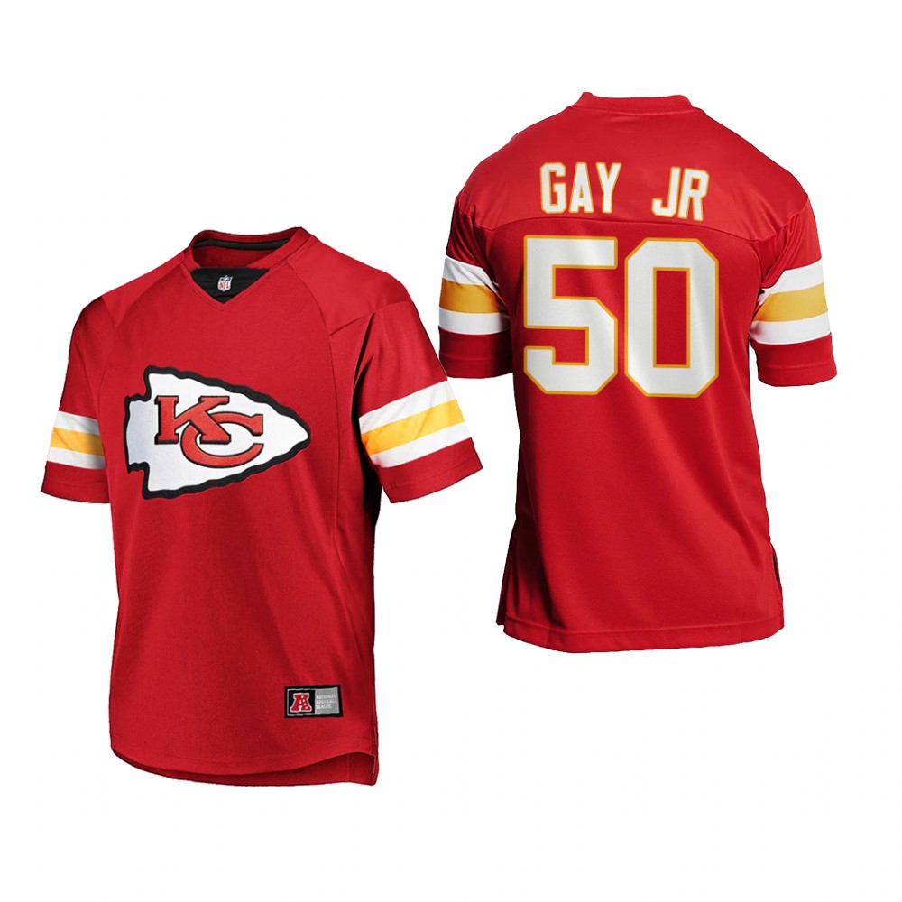 Kansas City Chiefs Willie Gay Jr. Red New Season - Men's