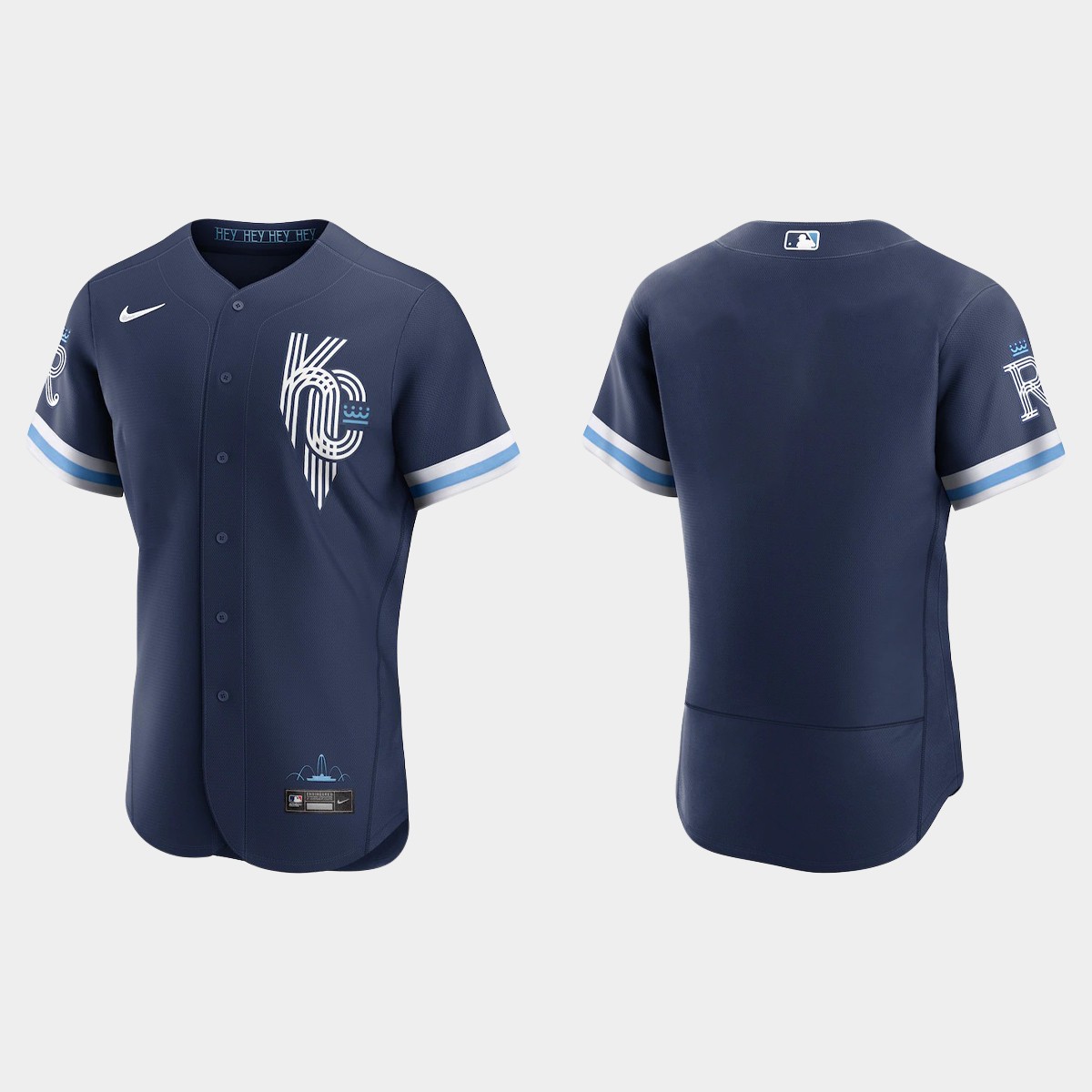 Kansas City Royals 2022 City Connect Jersey - Navy