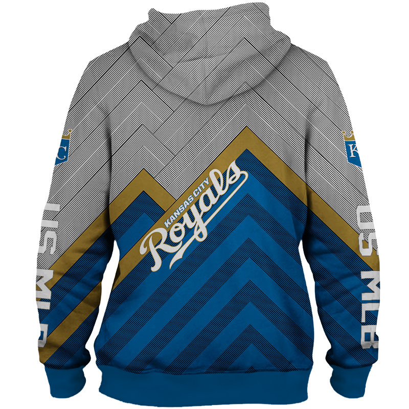 Kansas City Royals 3D Hoodie Gift For Fans Baseball For Fans MLB