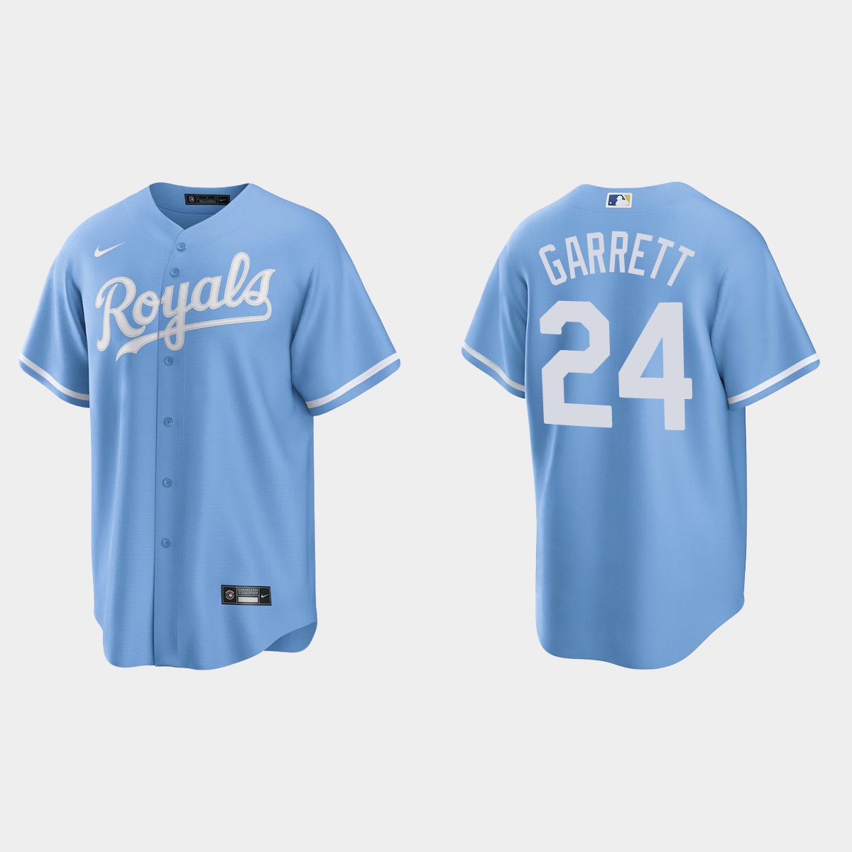 Kansas City Royals Amir Garrett Alternate Jersey - Blue