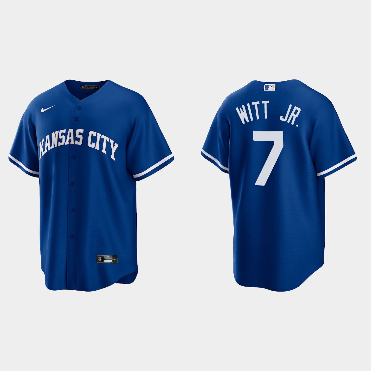 Kansas City Royals Bobby Witt Jr. Alternate Jersey - Royal