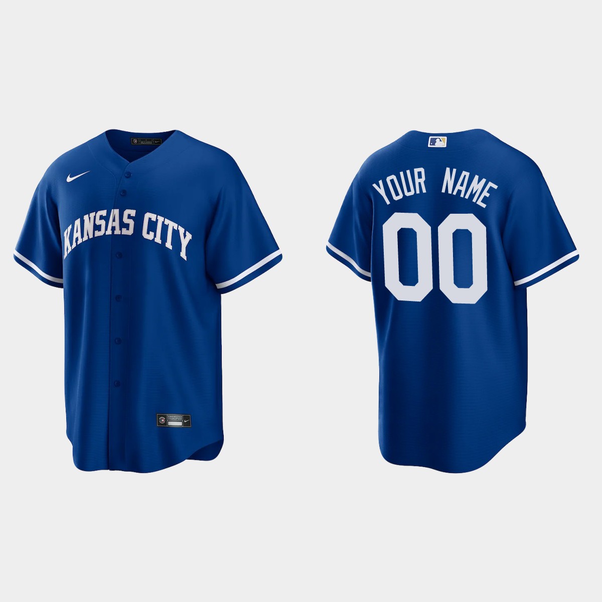 Kansas City Royals Custom Alternate Jersey - Royal