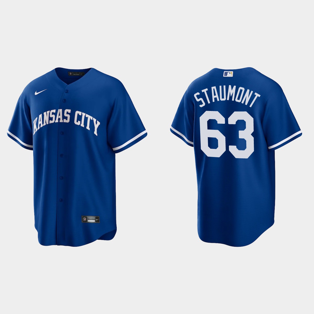 Kansas City Royals Josh Staumont Alternate Jersey - Royal