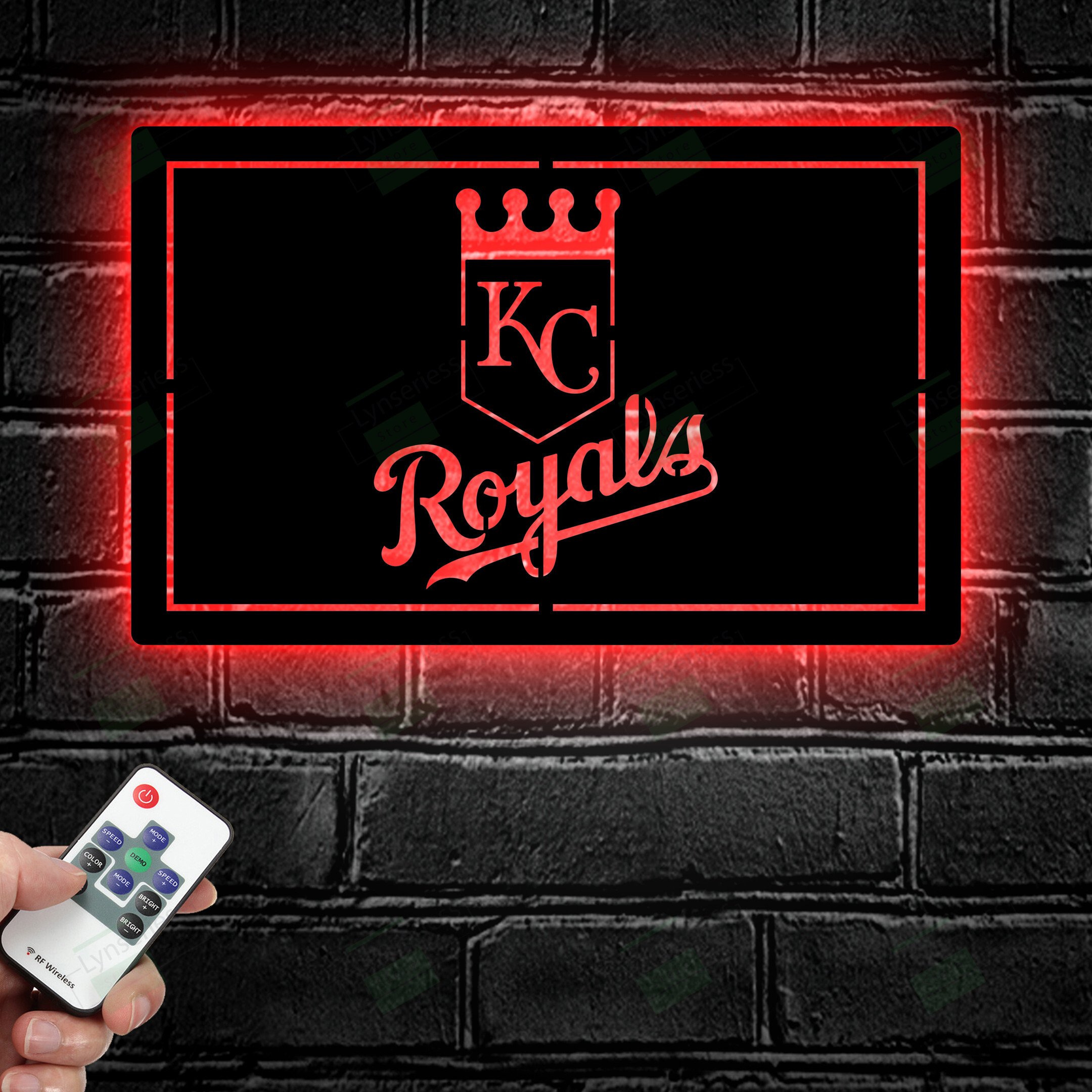 Kansas City Royals LED Metal Sign – Led light sign