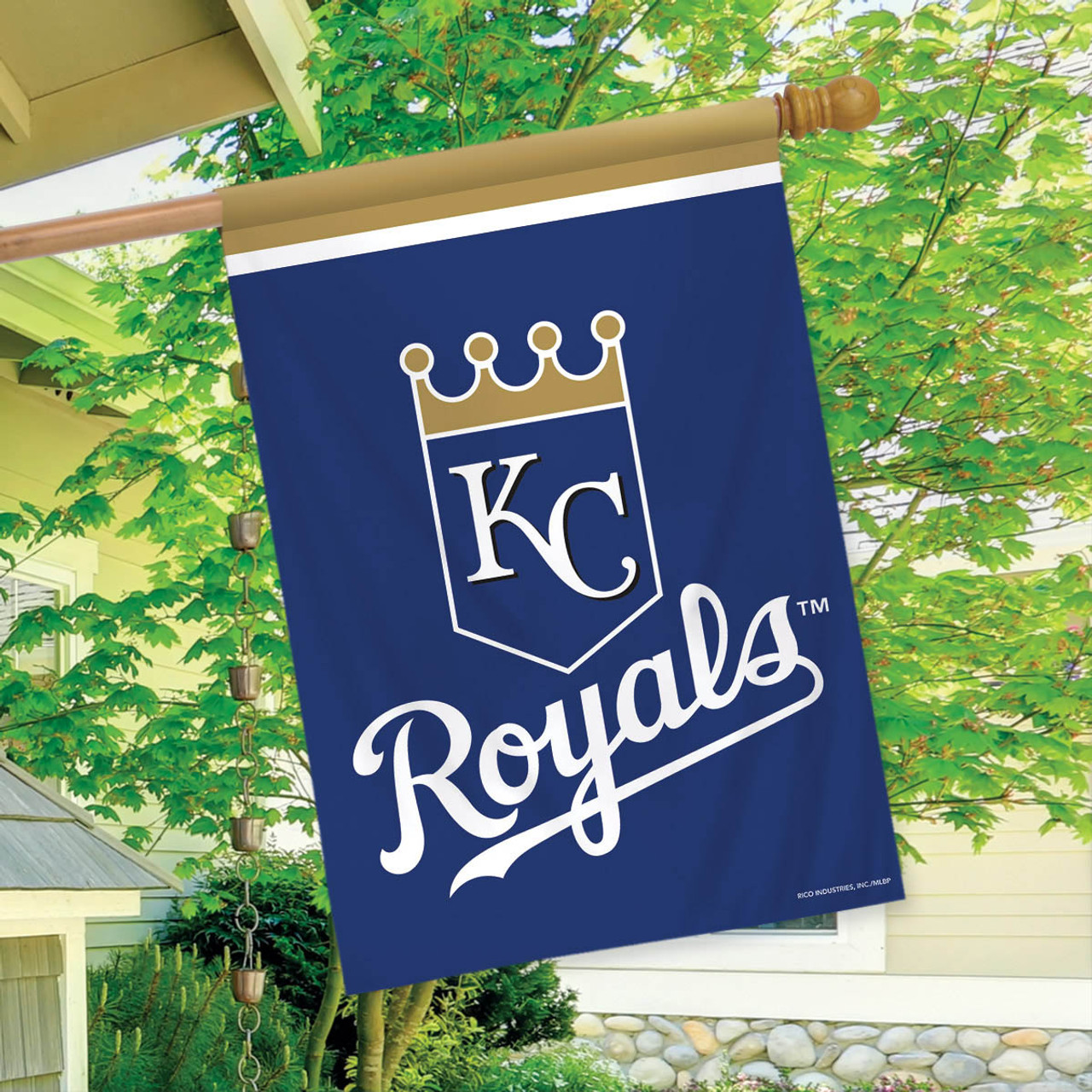 Kansas City Royals MLB Garden Flag, House Flag