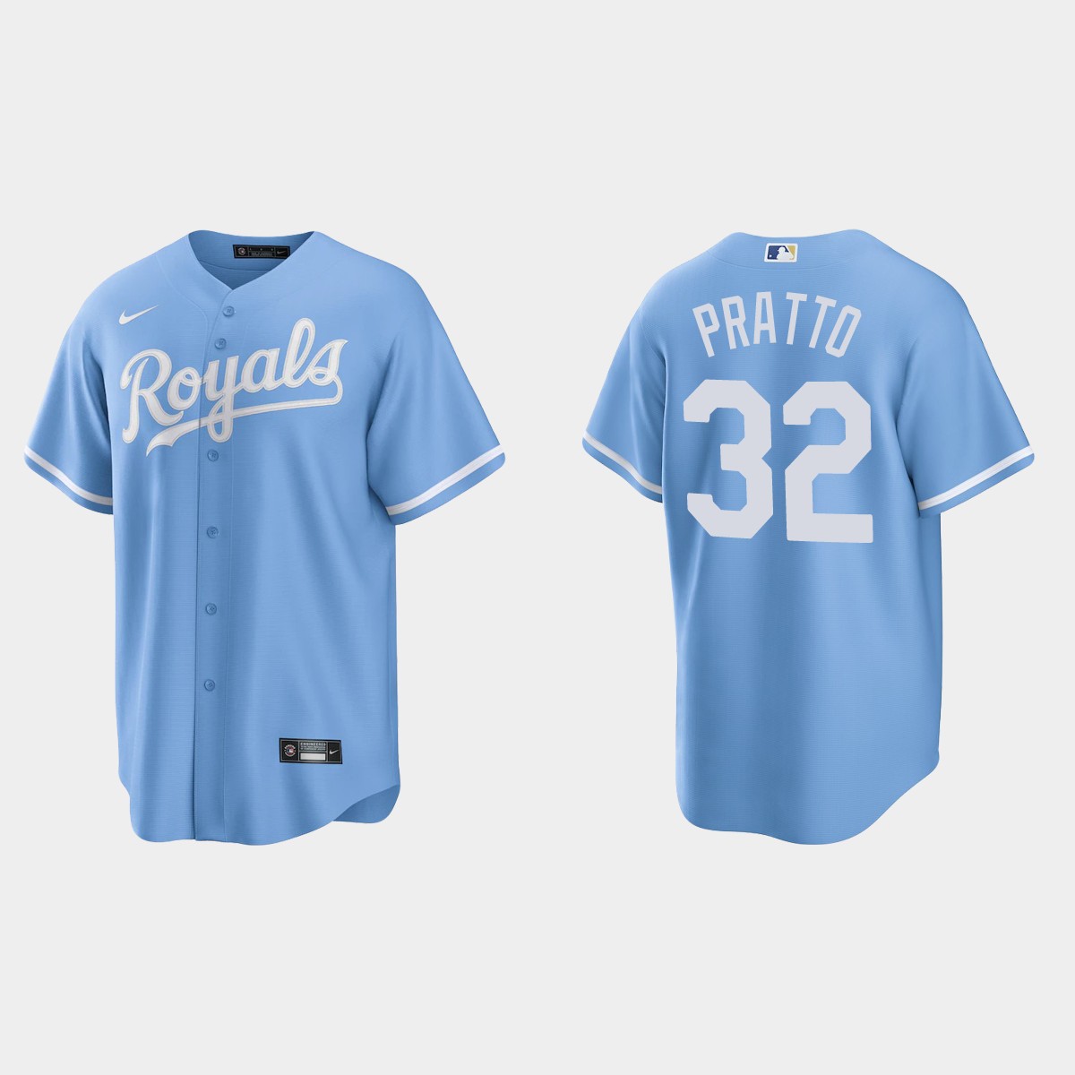 Kansas City Royals Nick Pratto Alternate Jersey - Blue