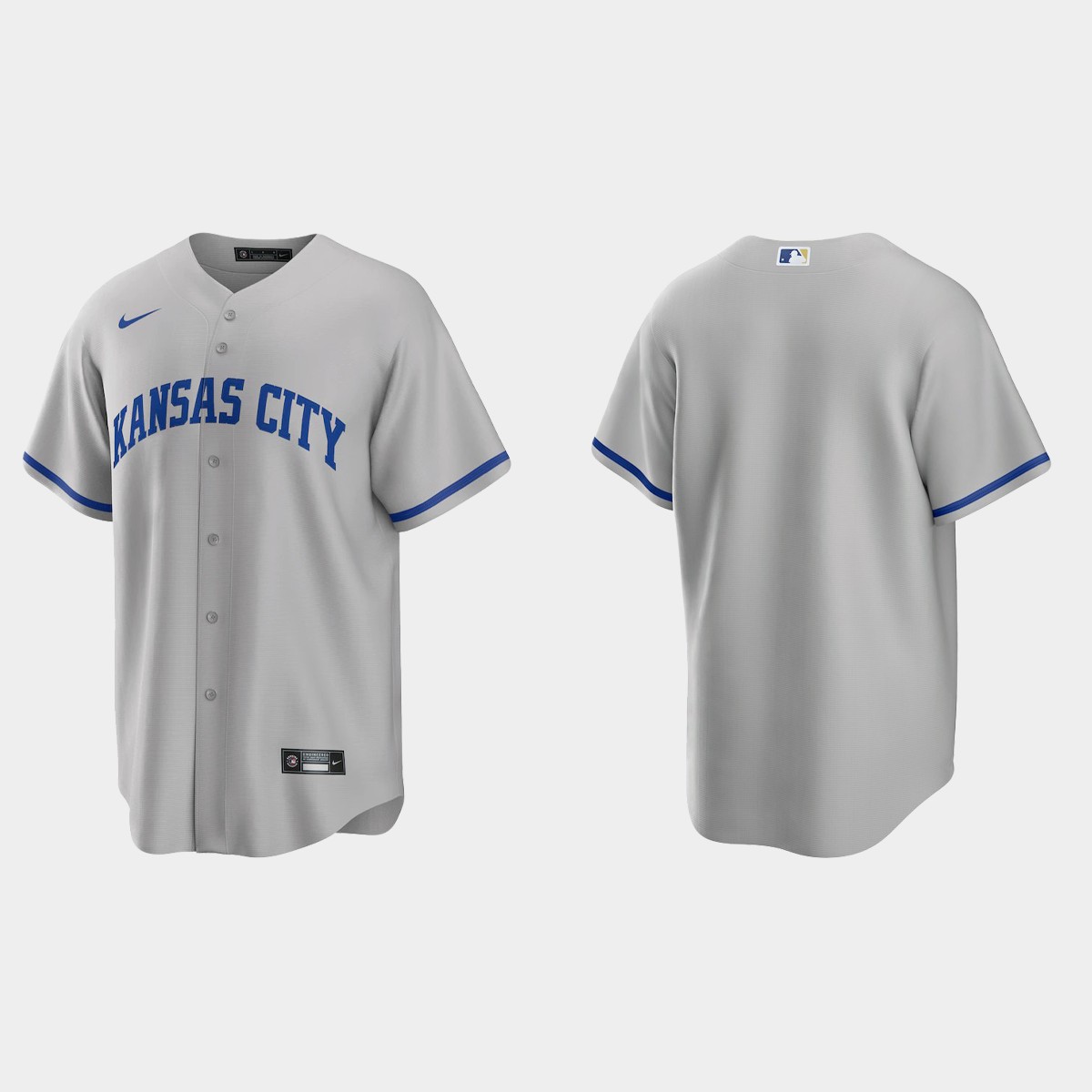 Kansas City Royals Road Jersey - Gray