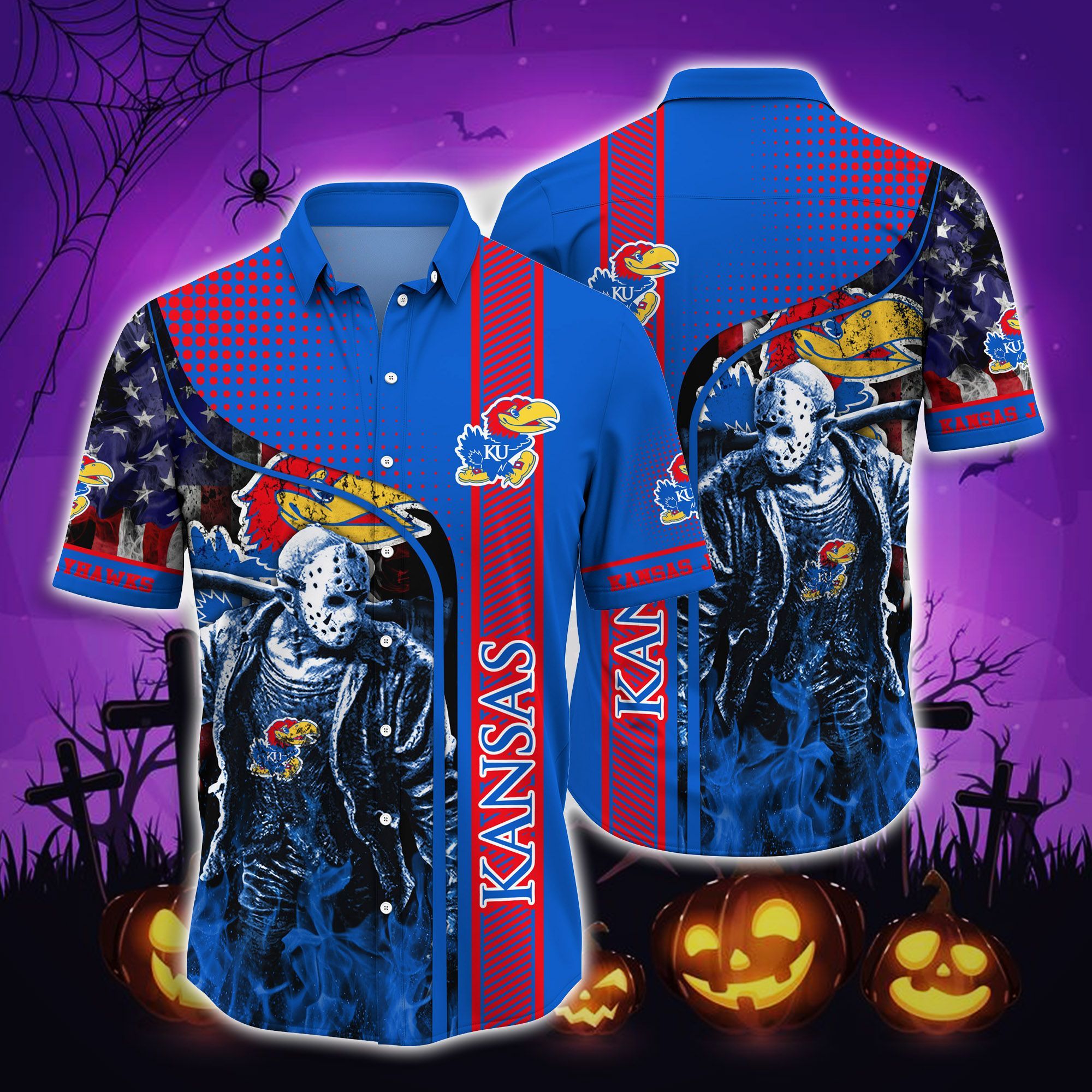 Kansas Jayhawks NCAA -Hawaii Style Hot Trending Shirt