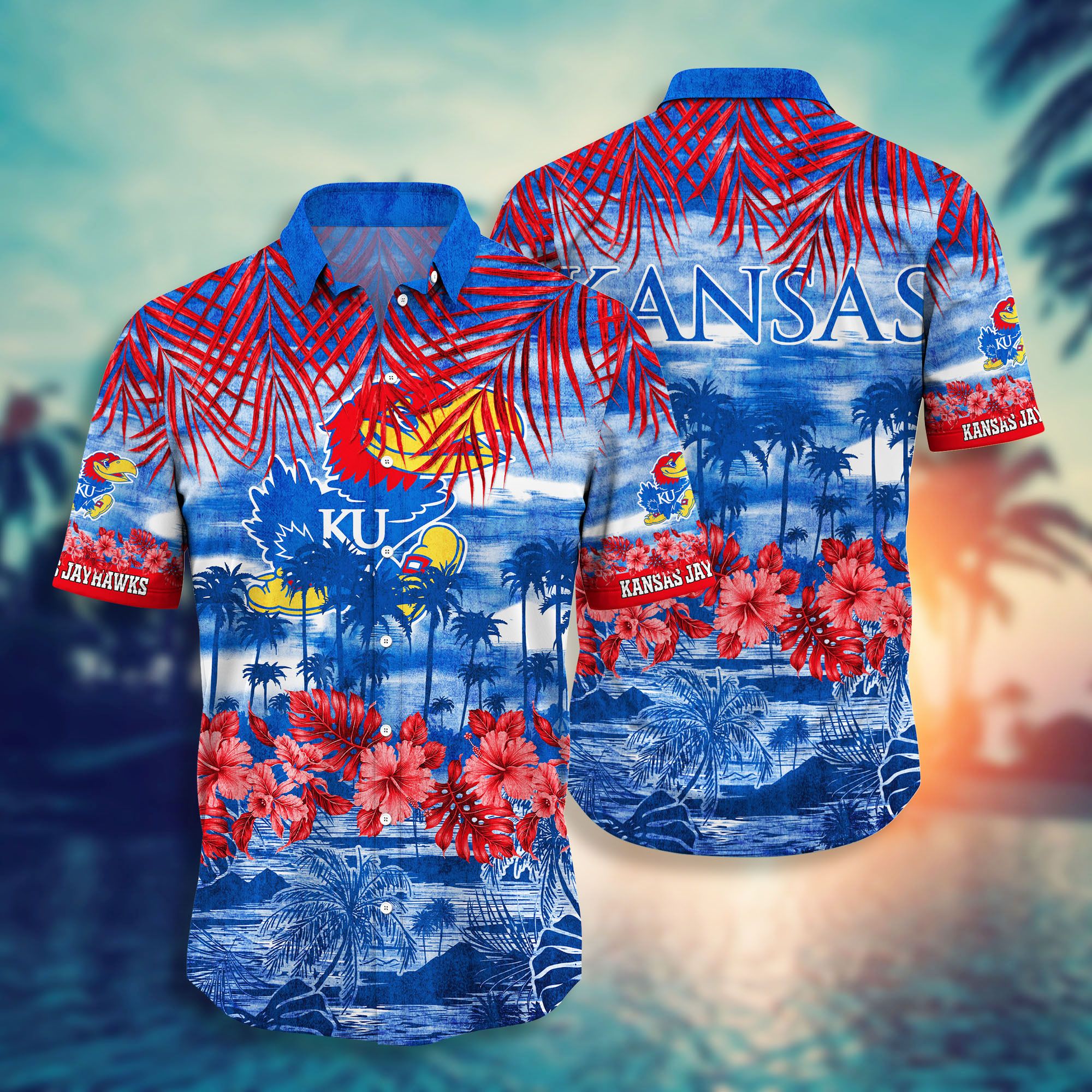 Kansas Jayhawks NCAA -New Hawaii Style Best Gift For This Season – Gift For Sport Lovers Shirt