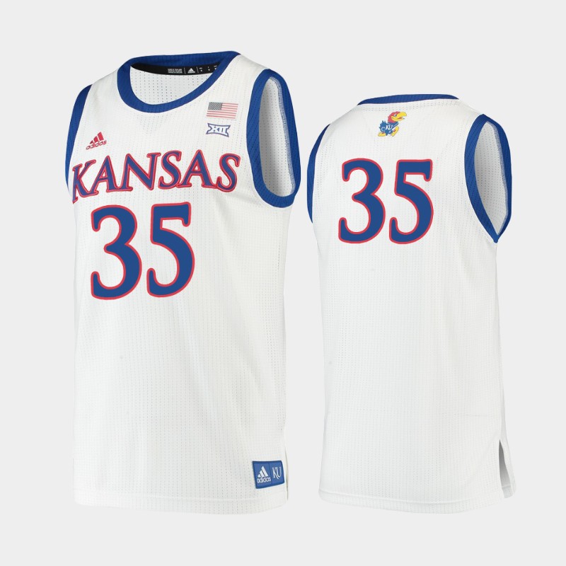 Kansas Jayhawks Udoka Azubuike White College Jersey
