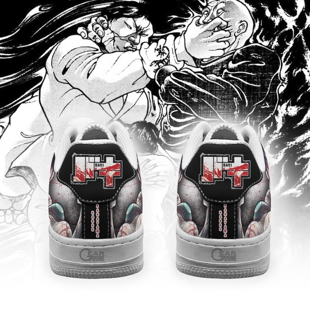 Kaoru Hanayama Sneakers Baki Custom Anime Shoes
