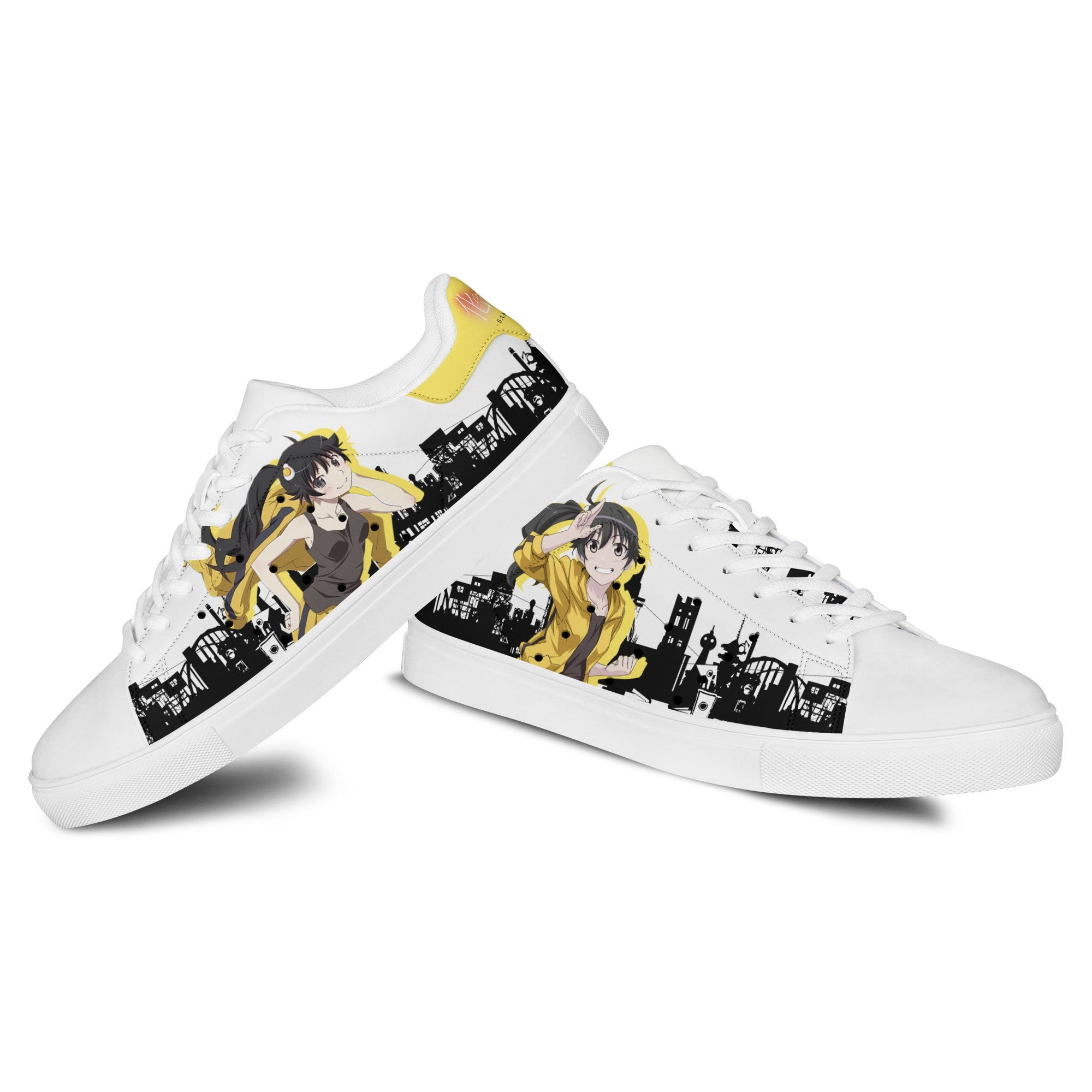 Karen Araragi Skate Sneakers Custom Anime Bakemonogatari Shoes