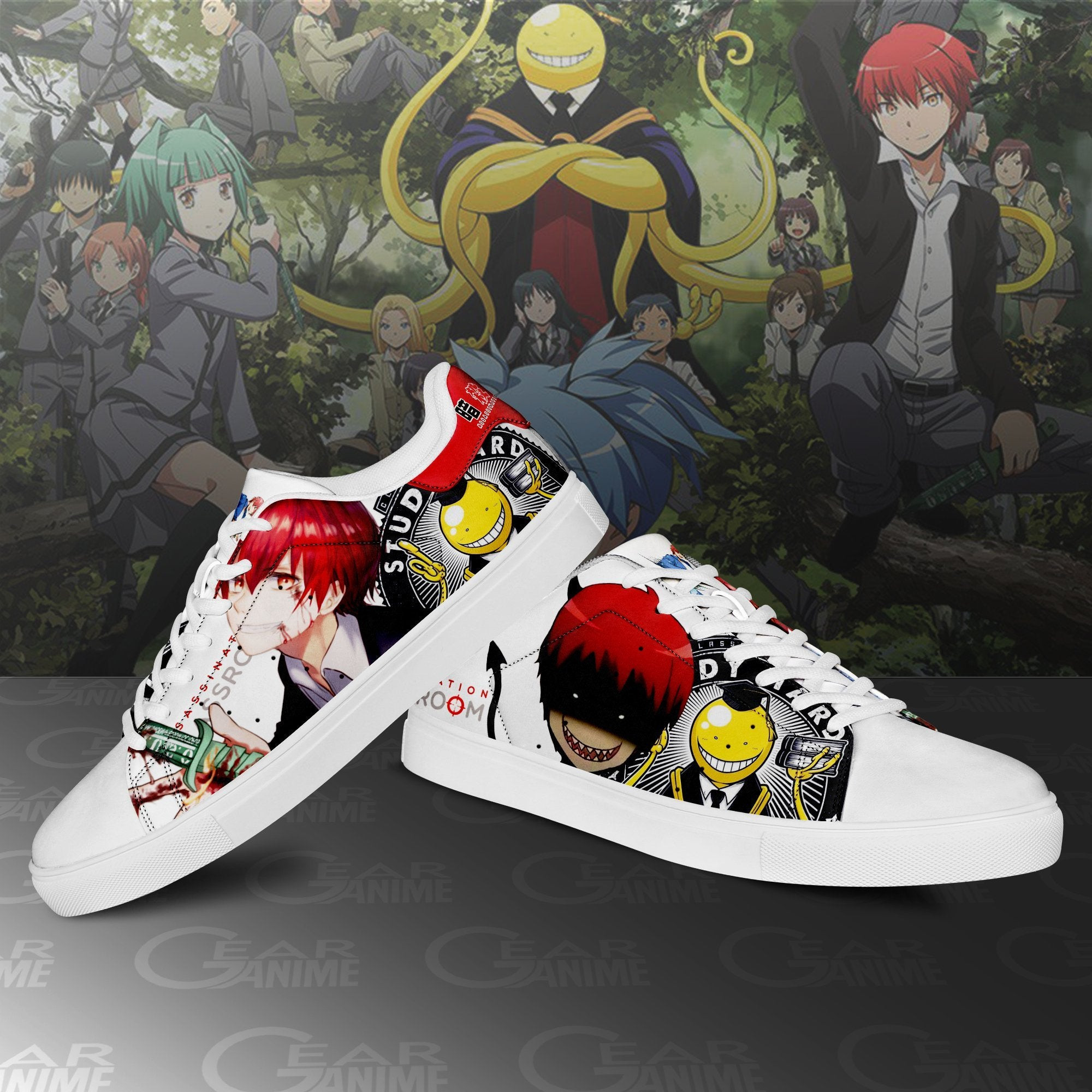 Karma Akabane Skate Sneakers Devil Assassination Classroom Anime Shoes