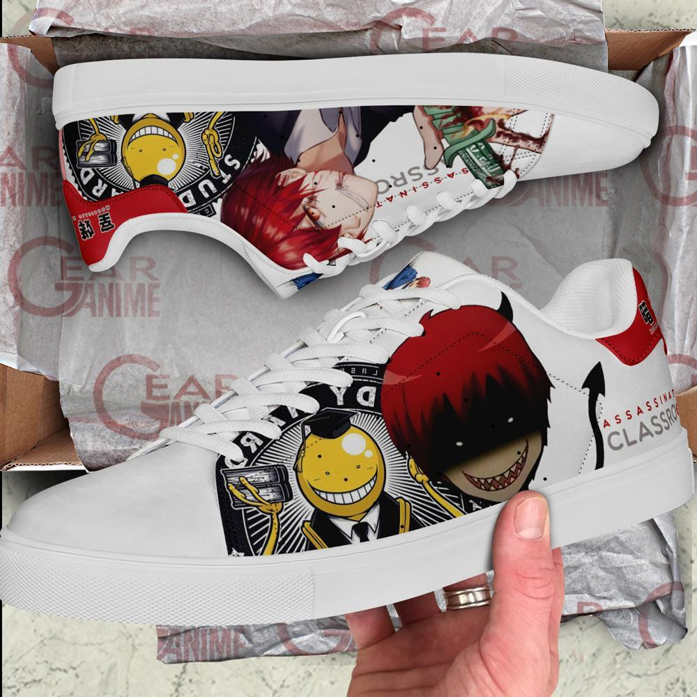 Karma Akabane Skate Sneakers Devil Assassination Classroom Anime Shoes