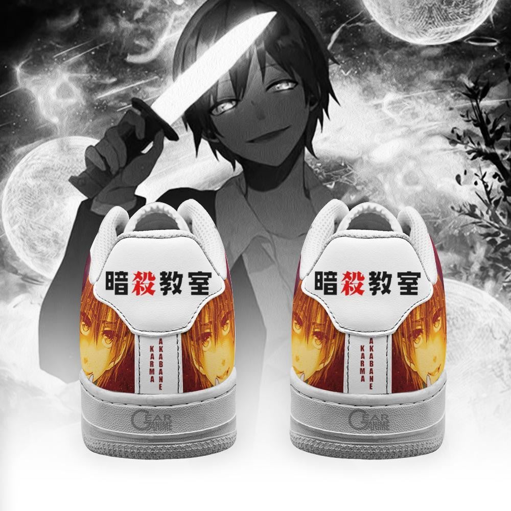 Karma Akabane Sneakers Assassination Classroom Anime Shoes