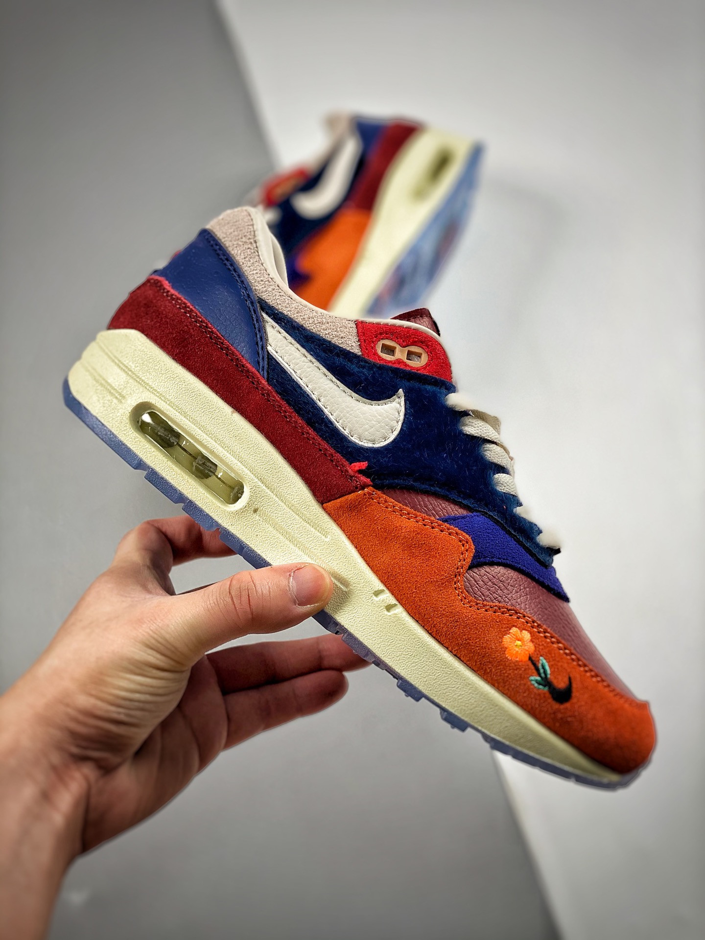 Kasina X Nike Air Max 1 Won-Ang Orange Multicolor For Sale
