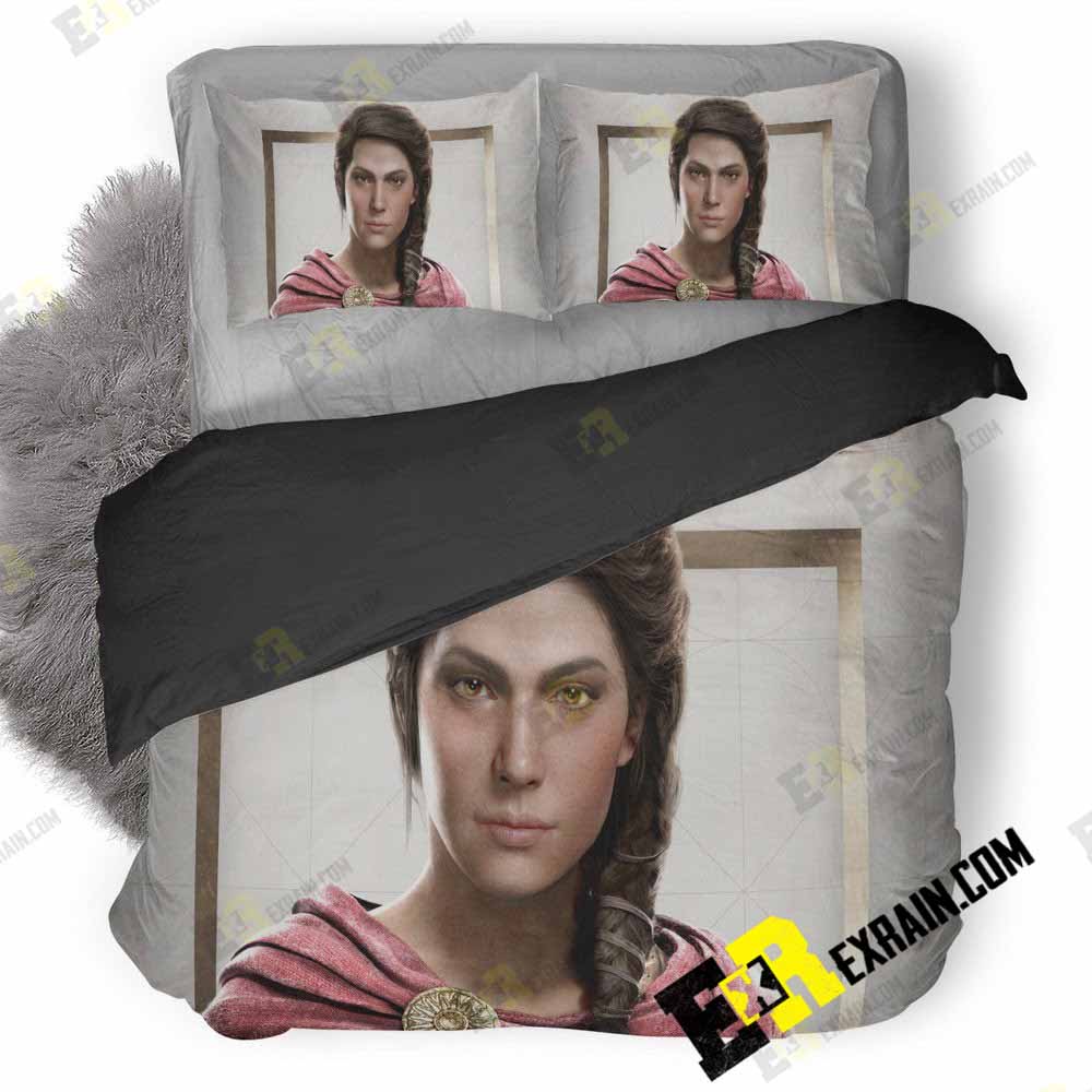 Kassandra Assassins Creed Odyssey 32 3D Customized Duvet Cover Bedding Set