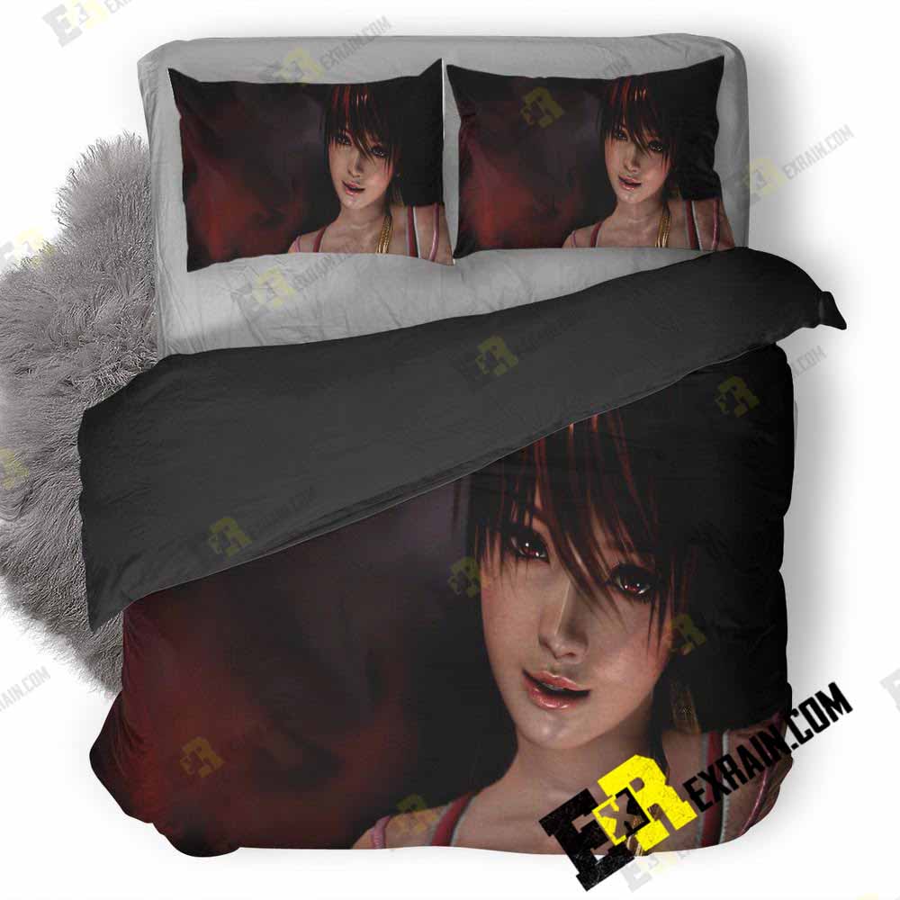 Kasumi Dead Or Alive Artwork Zw 3D Customized Duvet Cover Bedding Set
