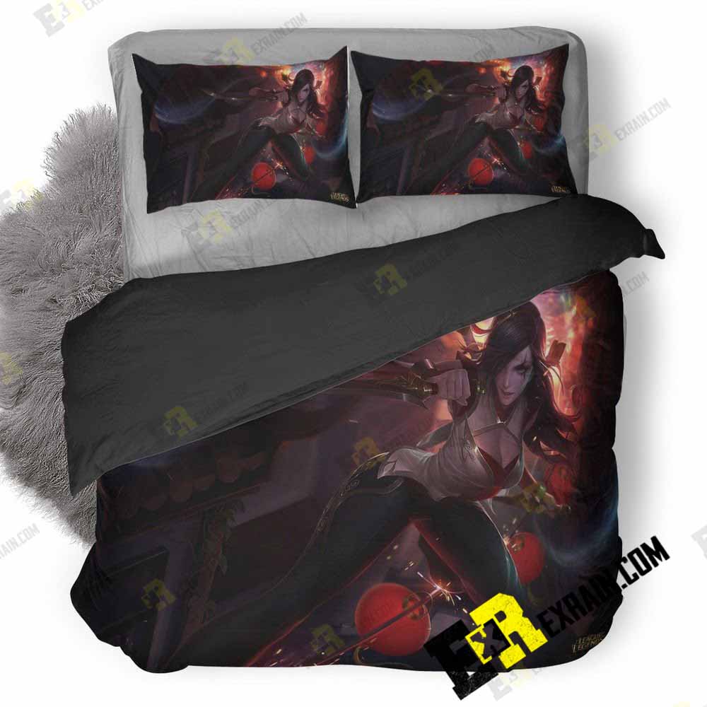Katarina League Of Legends 3D Customized Duvet Cover Bedding Set