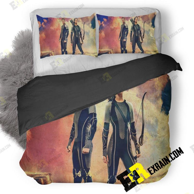 Katniss Catching Fire 3D Customized Duvet Cover Bedding Set