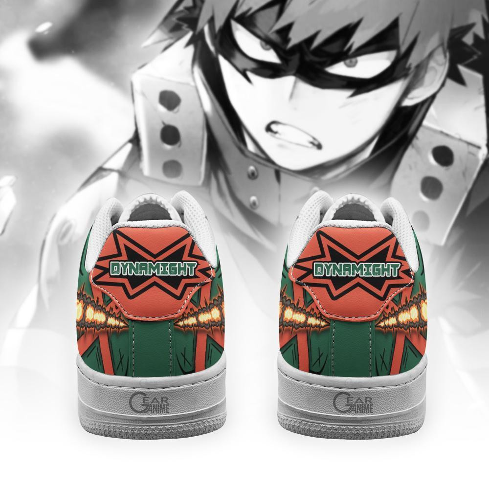 Katsuki Bakugo Air Sneakers Custom Dynamight My Hero Academia Anime Shoes