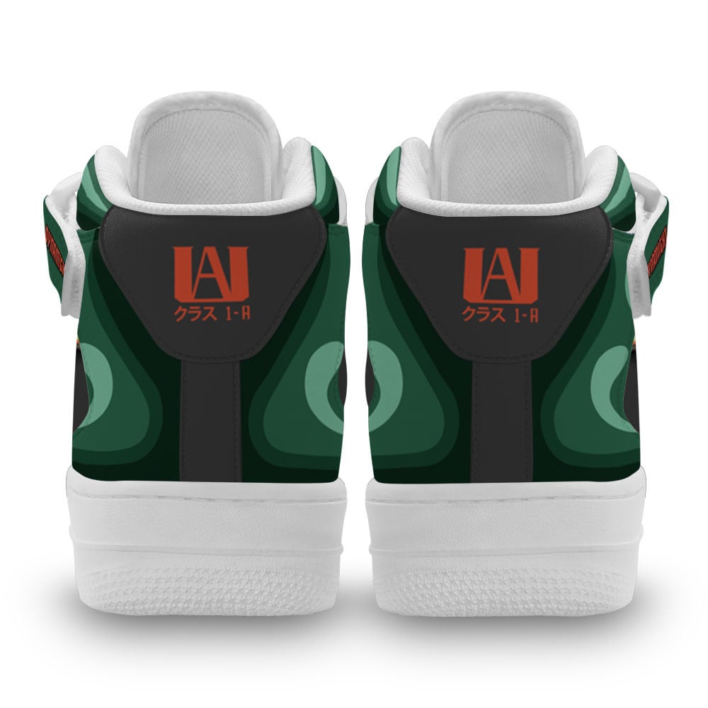 Katsuki Bakugo Sneakers Air Mid My Hero Academia Anime Shoes