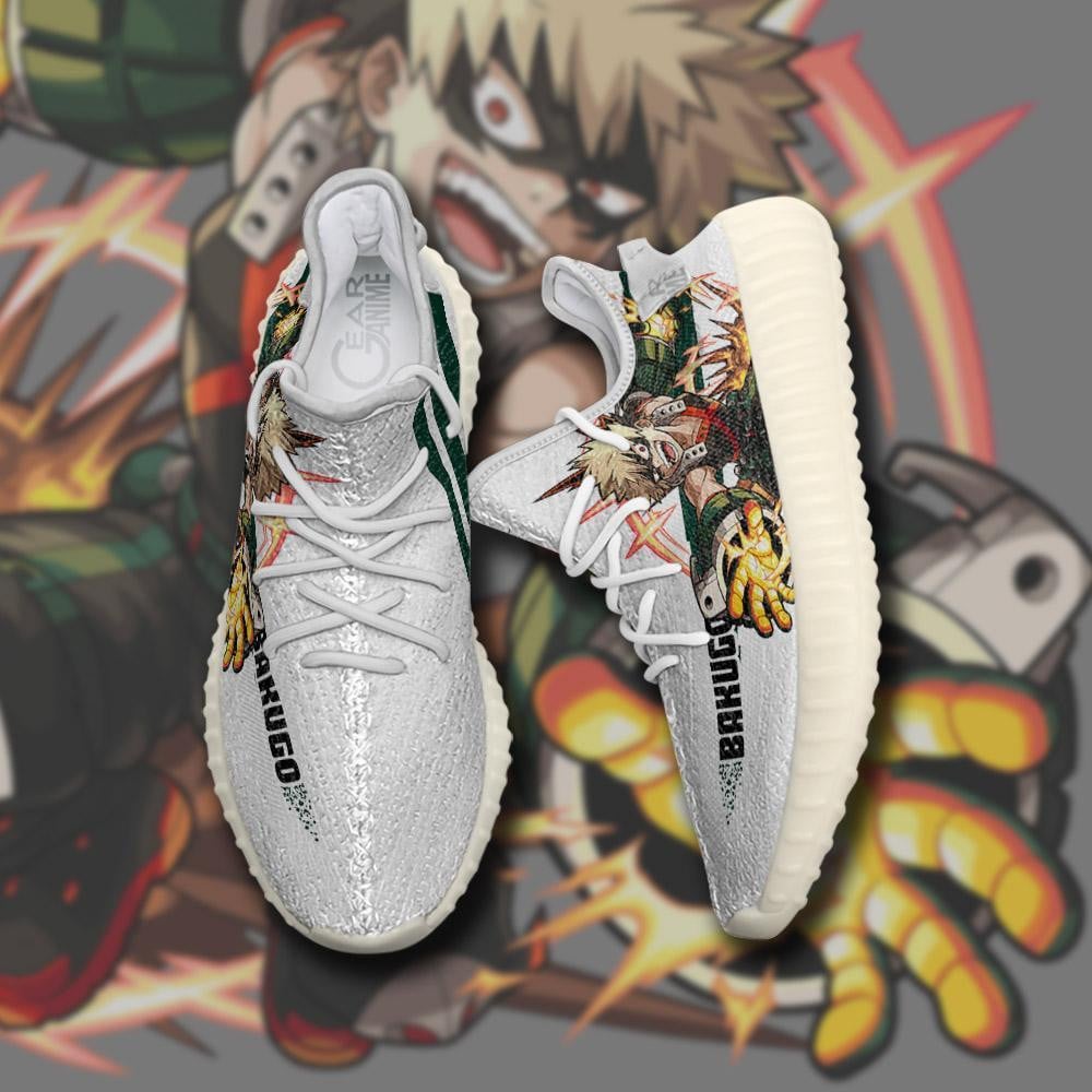 Katsuki Bakugo Sneakers Custom Anime My Hero Academia Shoes TT10