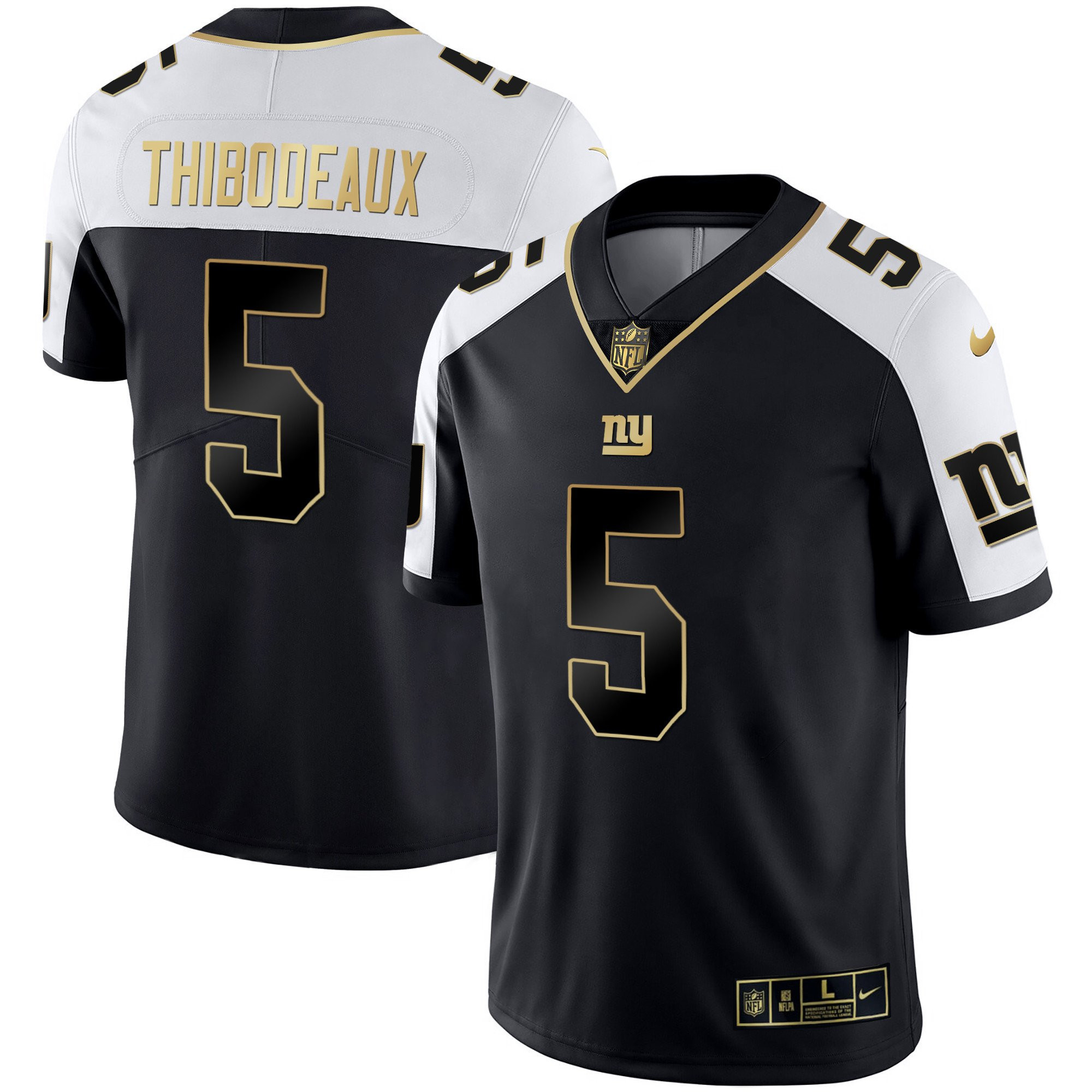 Kayvon Thibodeaux Men's New York Giants Vapor Gold Alternate Jersey - All Stitched 