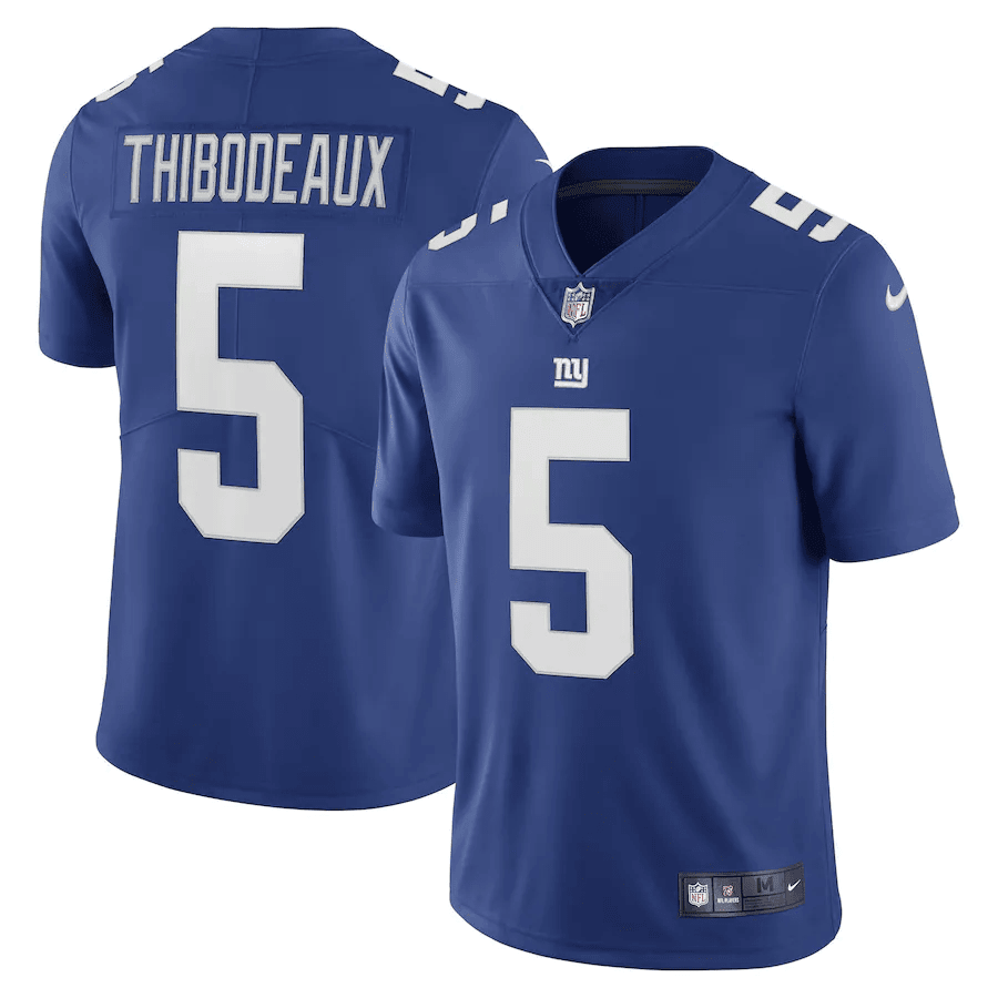 Kayvon Thibodeaux New York Giants ROYAL Jersey - All Stitched 