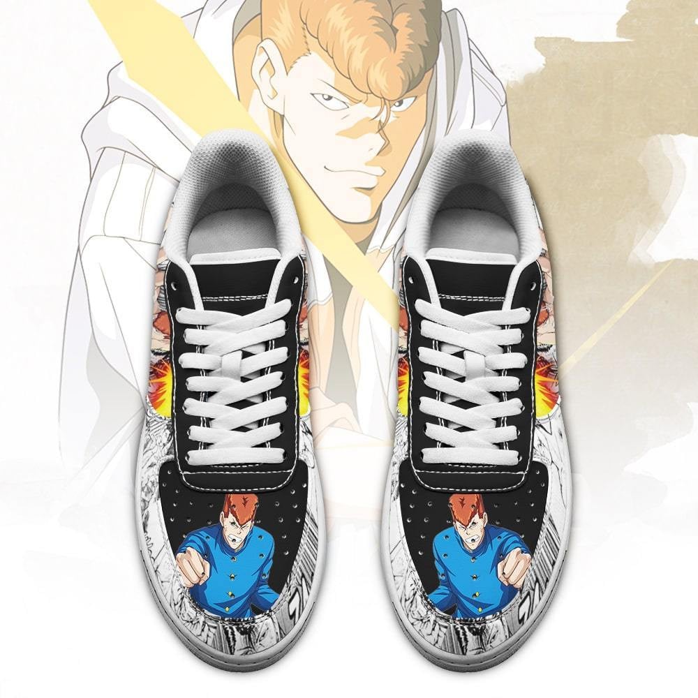 Kazuma Kuwabara Sneakers Yu Yu Hakusho Anime Manga Shoes
