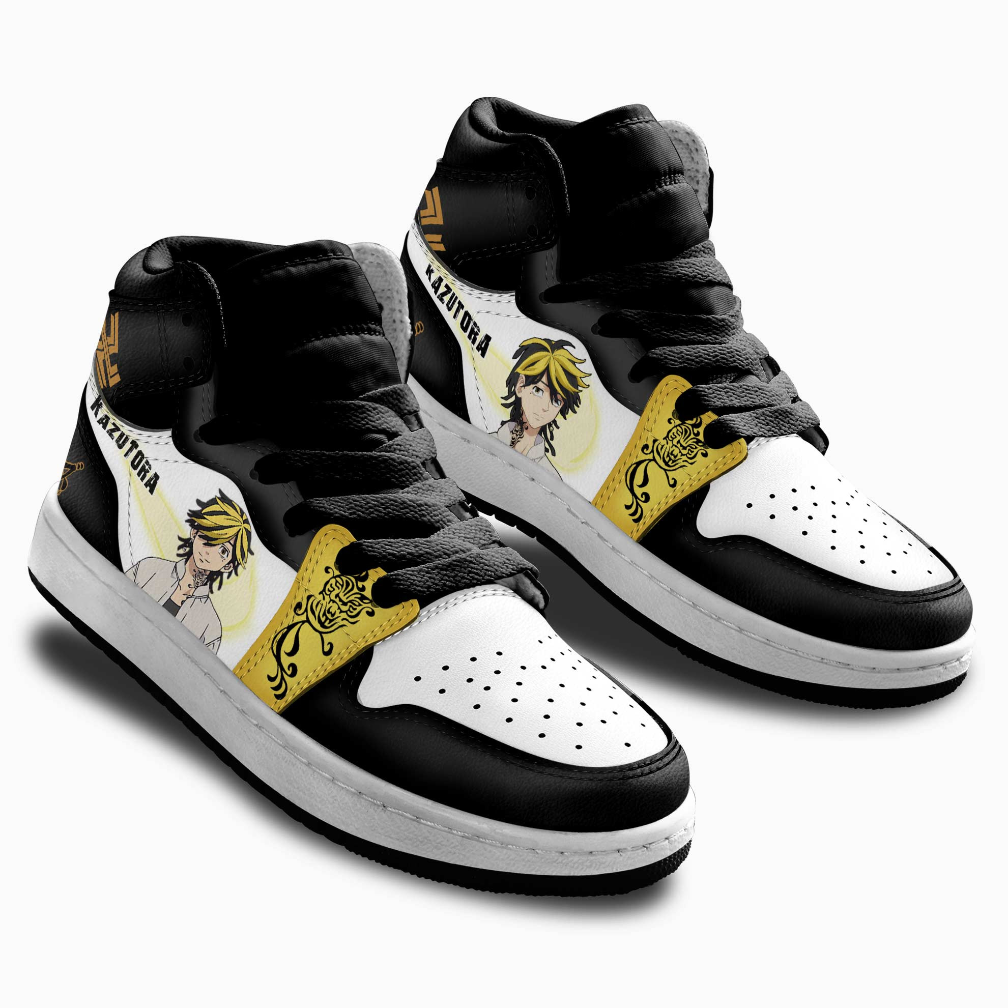 Kazutora Hanemiya Kids Sneakers Tokyo Revengers Anime Shoes For Kids