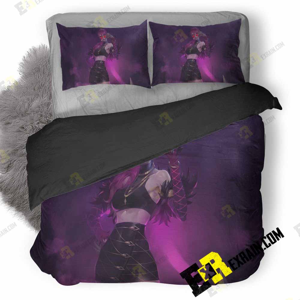 Kda Evelynn Lol Jj 3D Customized Duvet Cover Bedding Set