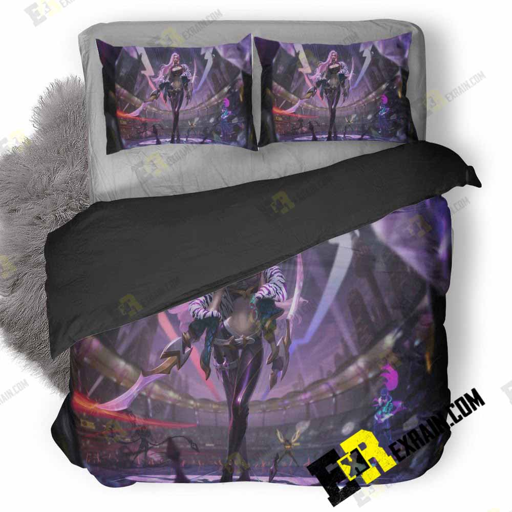 Kda Katarina League Of Legends J 3D Customized Duvet Cover Bedding Set