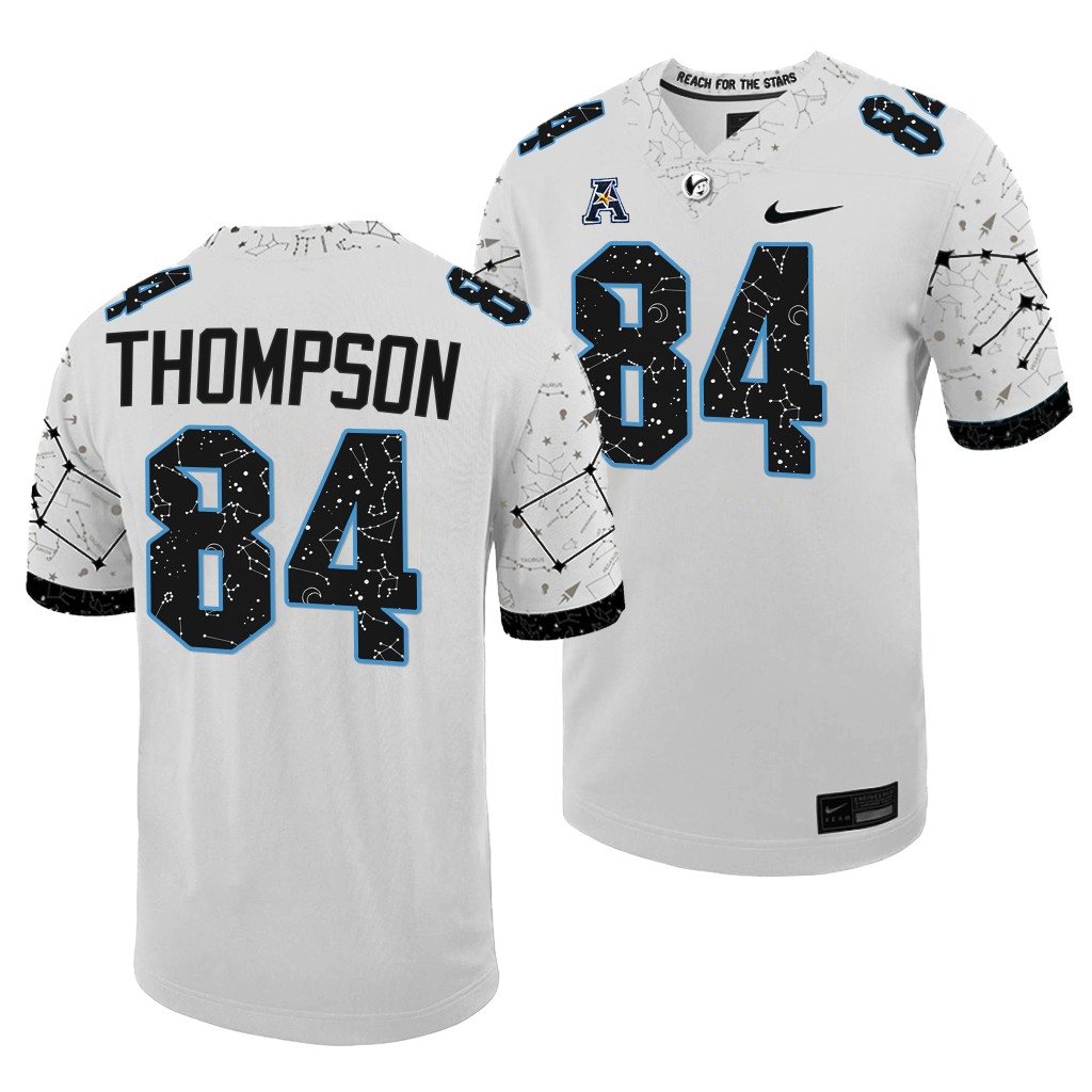Keahnist Thompson UCF Knights #84 White Jersey 2022 Space Game Men's Untouchable Uniform