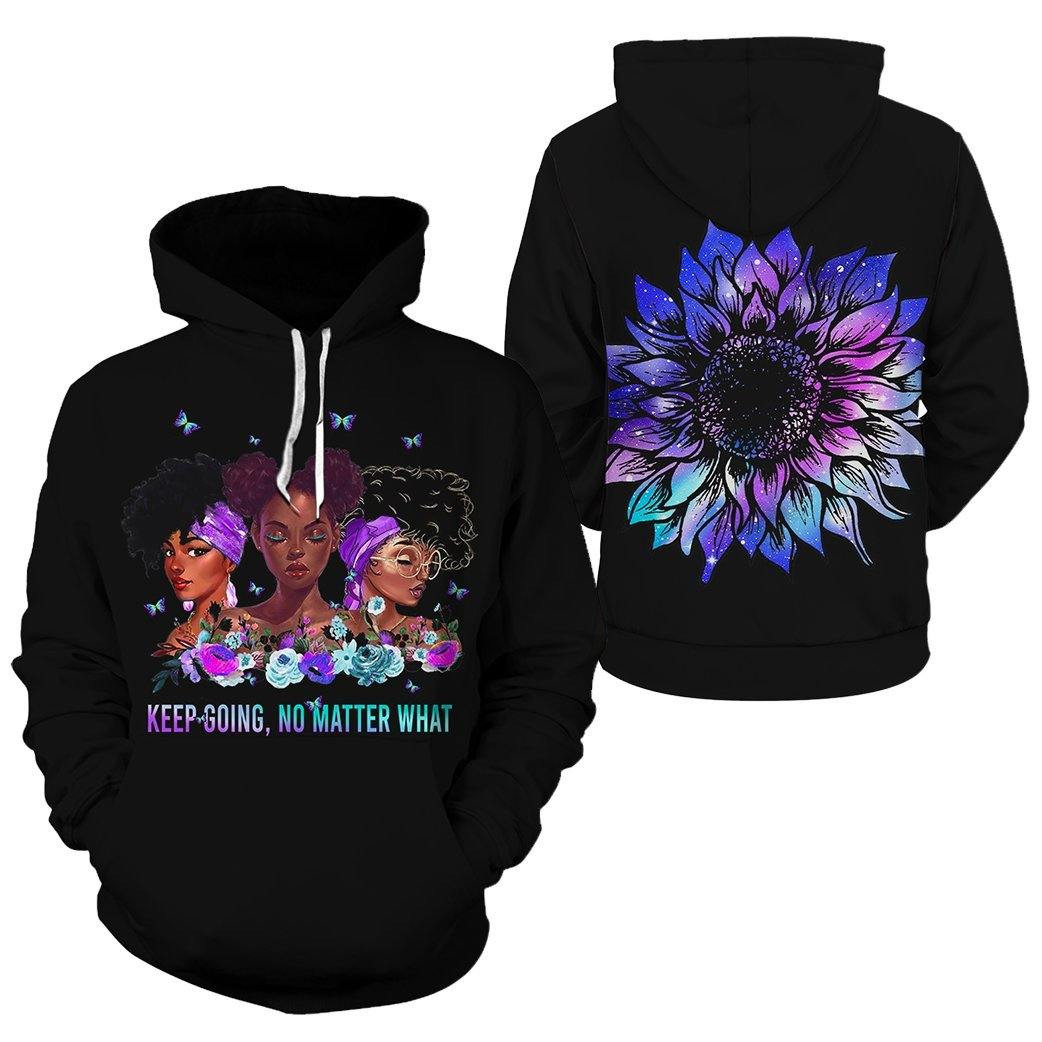 Keep Going No Matter What Hoodie