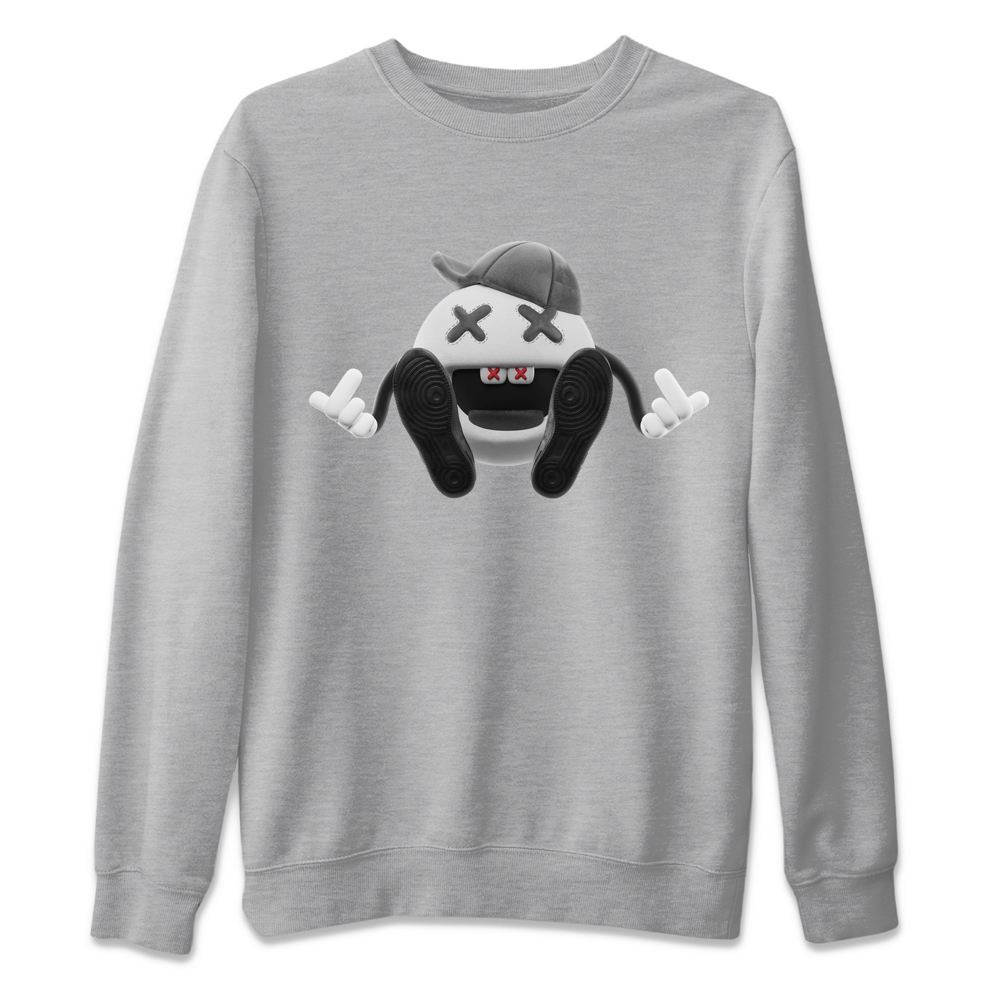 Keep Smiling Unisex Sweater – Air Jordan 1 Washed Heritage, Sneakers Matching Sweater
