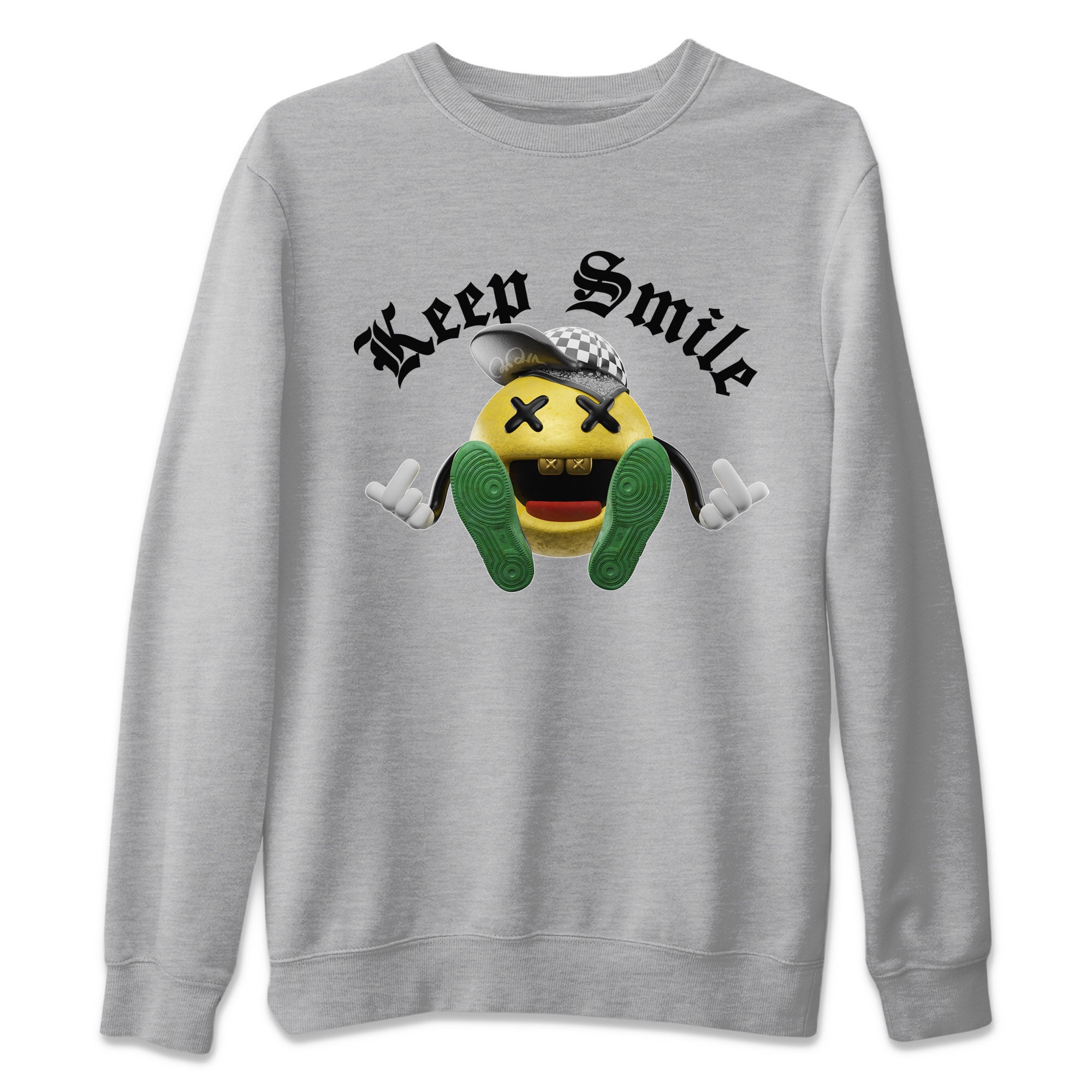 Keep Smiling Unisex Sweater – Dunk Reverse Brazil, Sneakers Matching Sweater