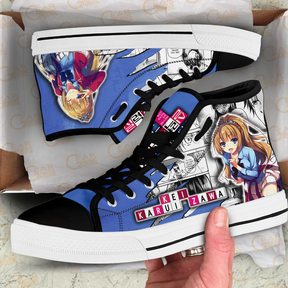 Kei Karuizawa High Top Shoes Classroom of the Elite Anime Sneakers Perfect Shoes