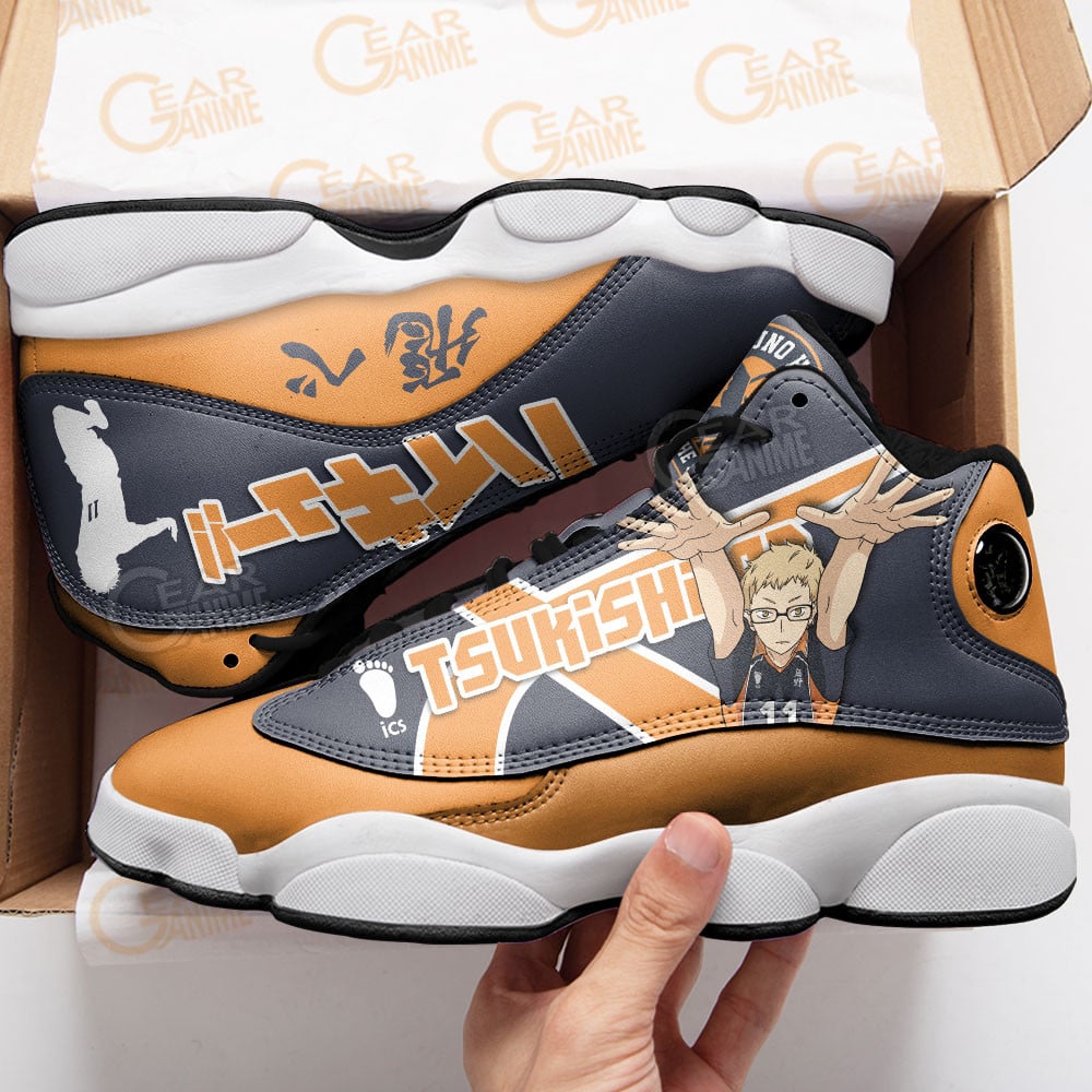 Kei Tsukishima JD13 Sneakers Haikyuu Custom Anime Shoes