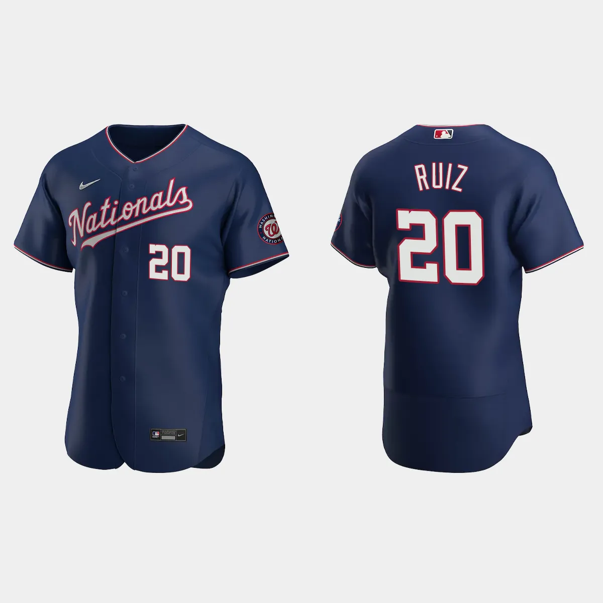 Keibert Ruiz Washington Nationals Alternate Jersey - Navy