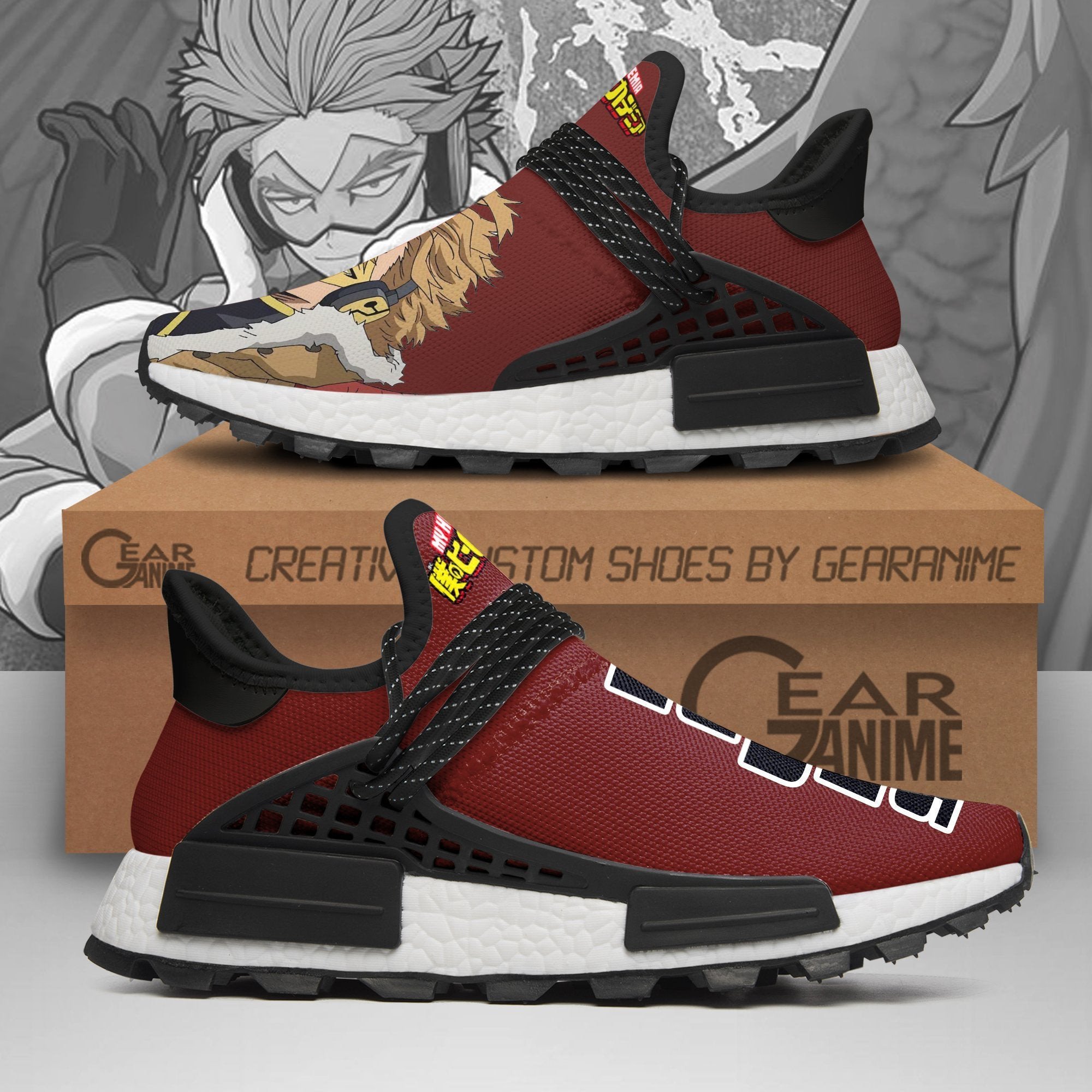 Keigo Hawks Shoes My Hero Academia Shoes, NMD Shoes