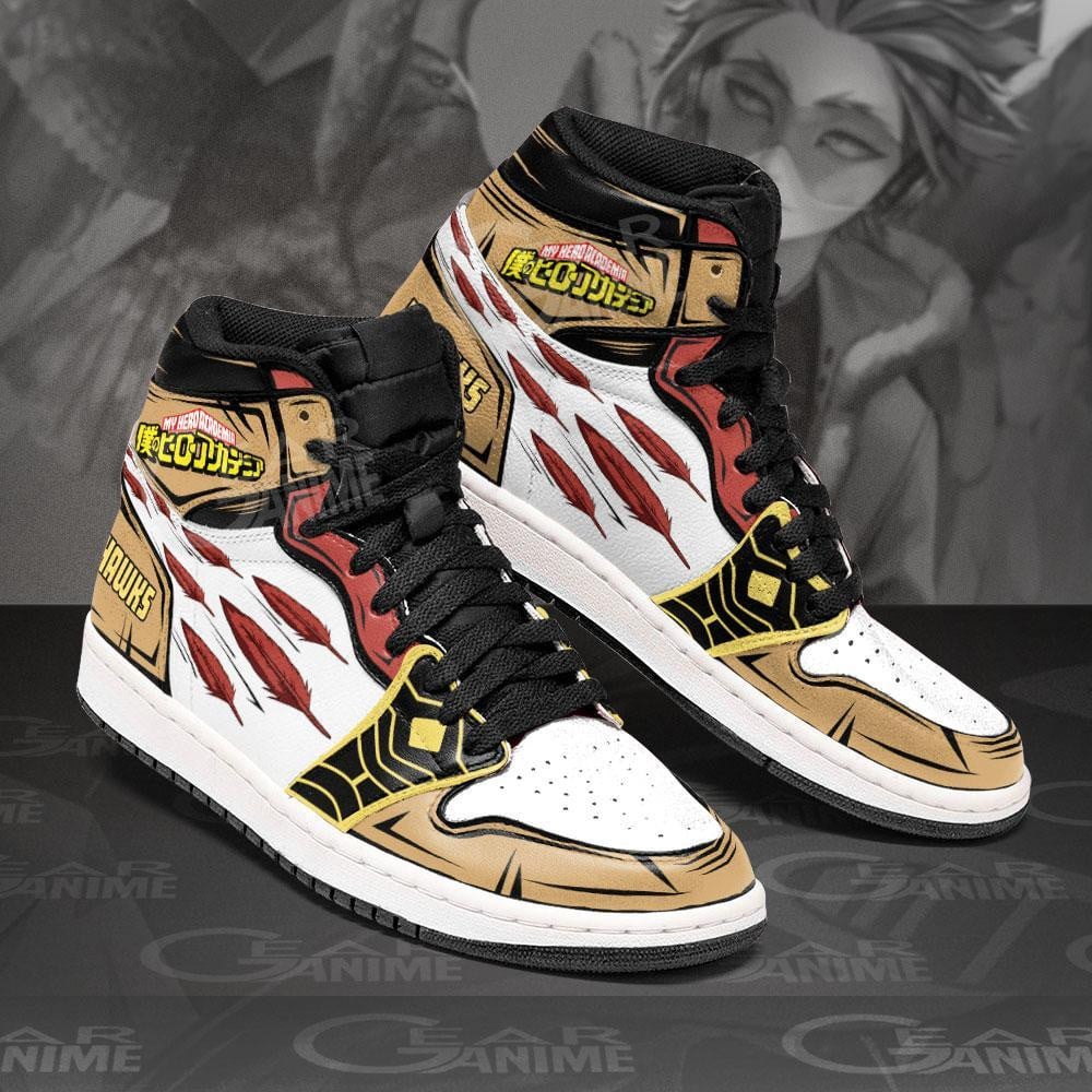 Keigo Takami JD1s Sneakers Hawks Hero My Hero Academia Anime Shoes, Air Jordan Hightop