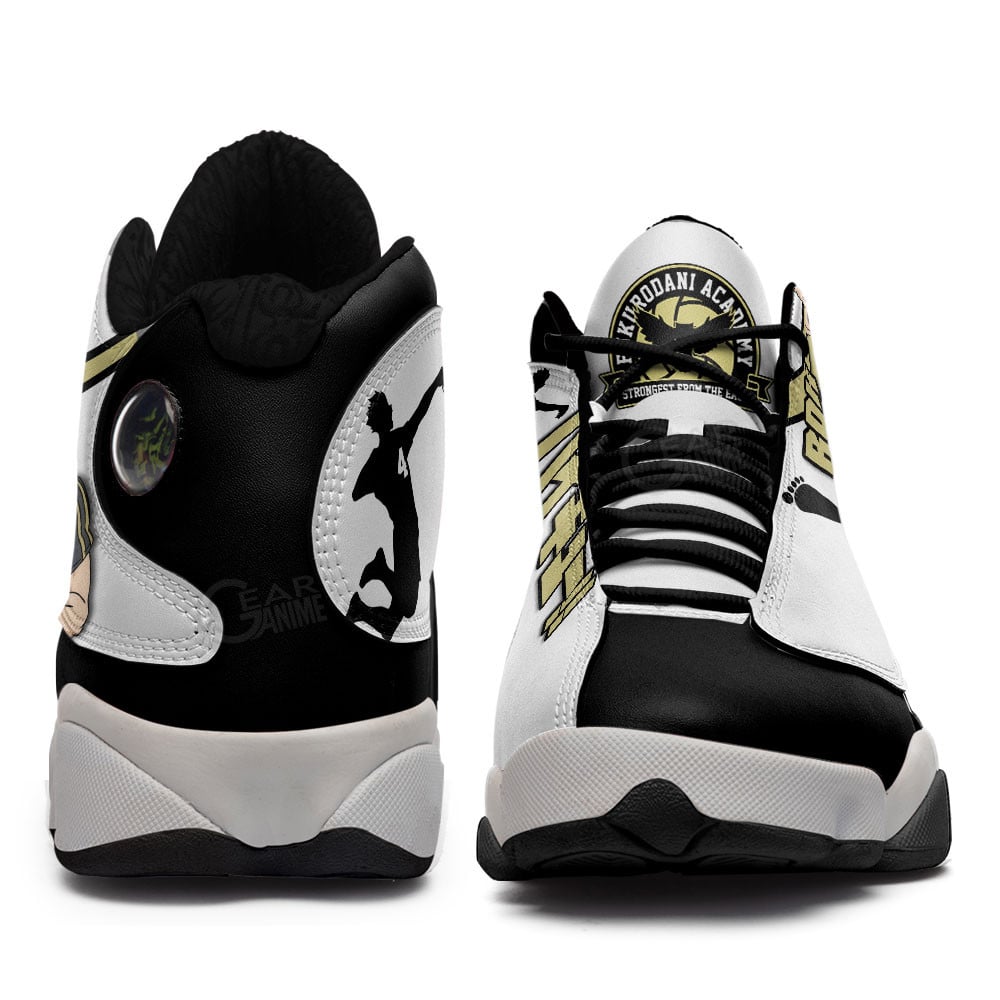 Keiji Akaashi and Kotaro Bokuto JD13 Sneakers Haikyuu Custom Anime Shoes
