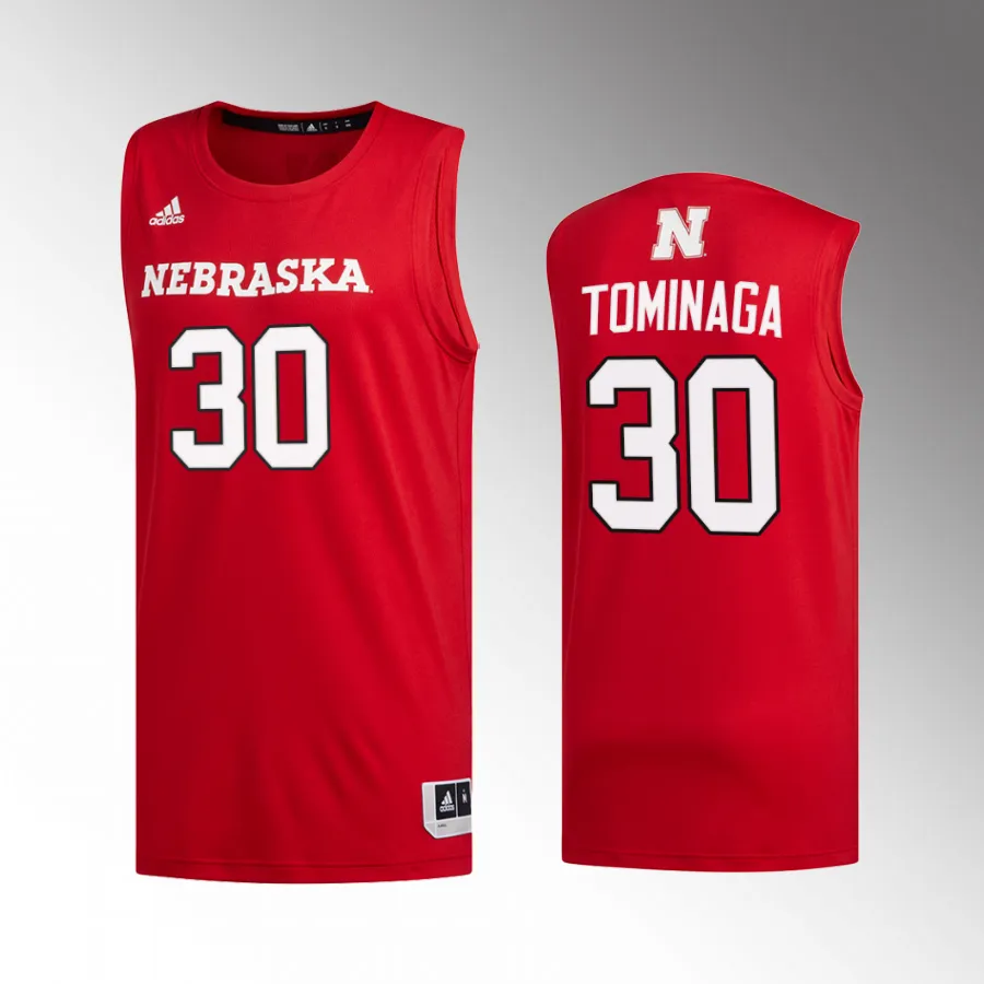 Keisei Tominaga Nebraska Cornhuskers 2023-24 College Men's Red Swingman Jersey
