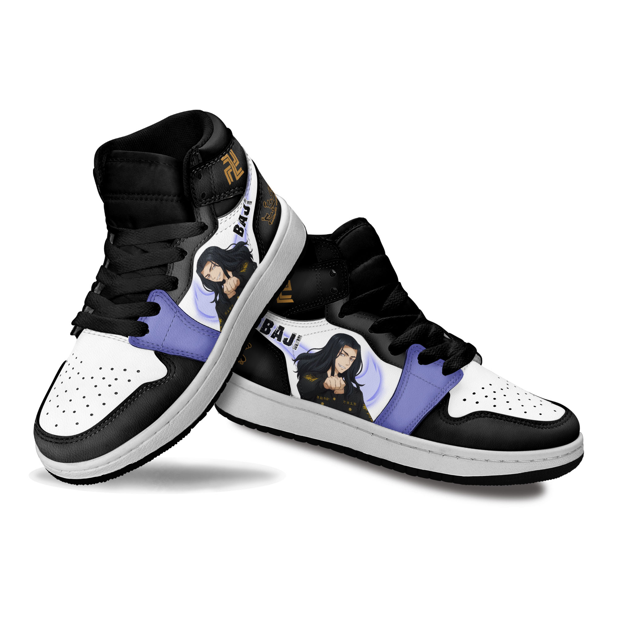 Keisuke Baji Kids Sneakers Tokyo Revengers Anime Shoes For Kids