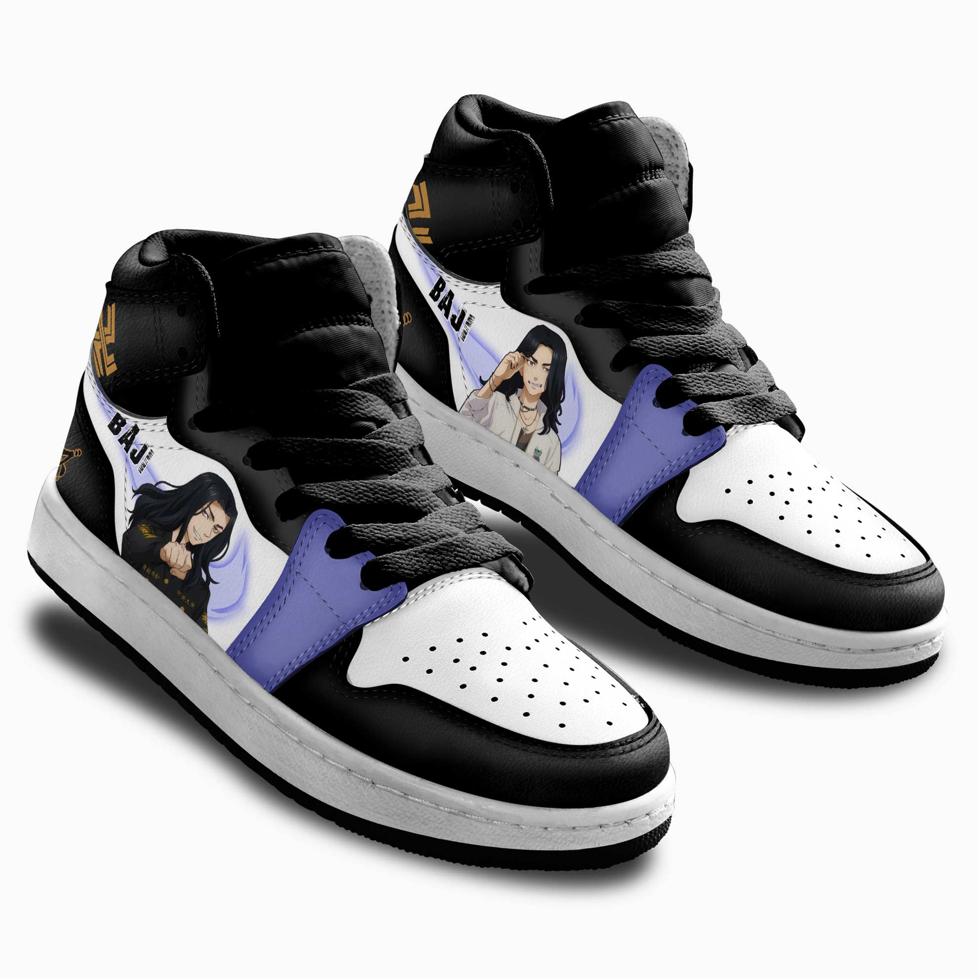 Keisuke Baji Kids Sneakers Tokyo Revengers Anime Shoes For Kids