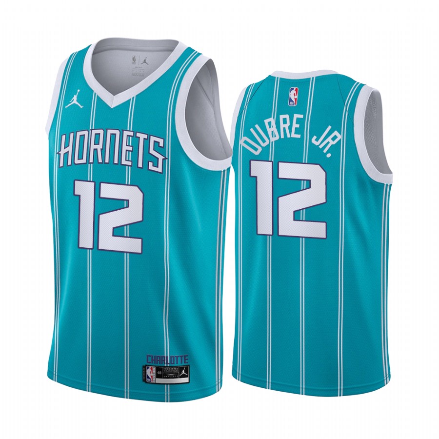 Kelly Oubre Jr. Charlotte Hornets Teal Icon Edition #12 Jersey 2021 Trade