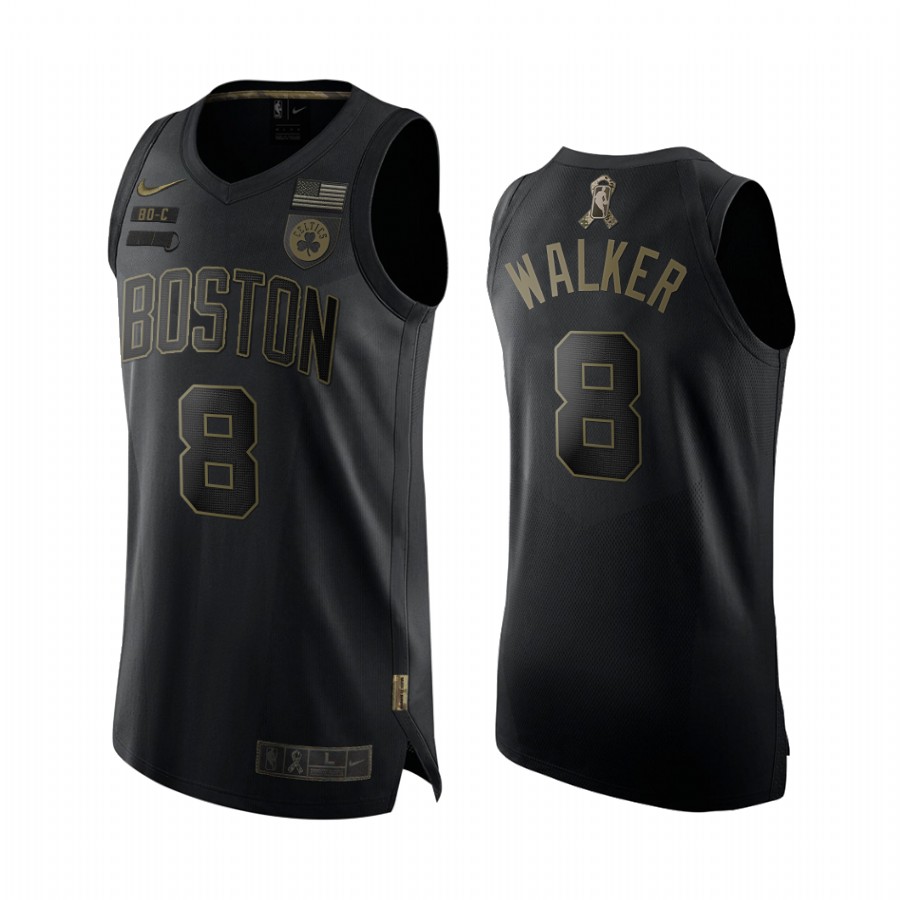 Kemba Walker Boston Celtics 2020 Salute To Service Black Jersey
