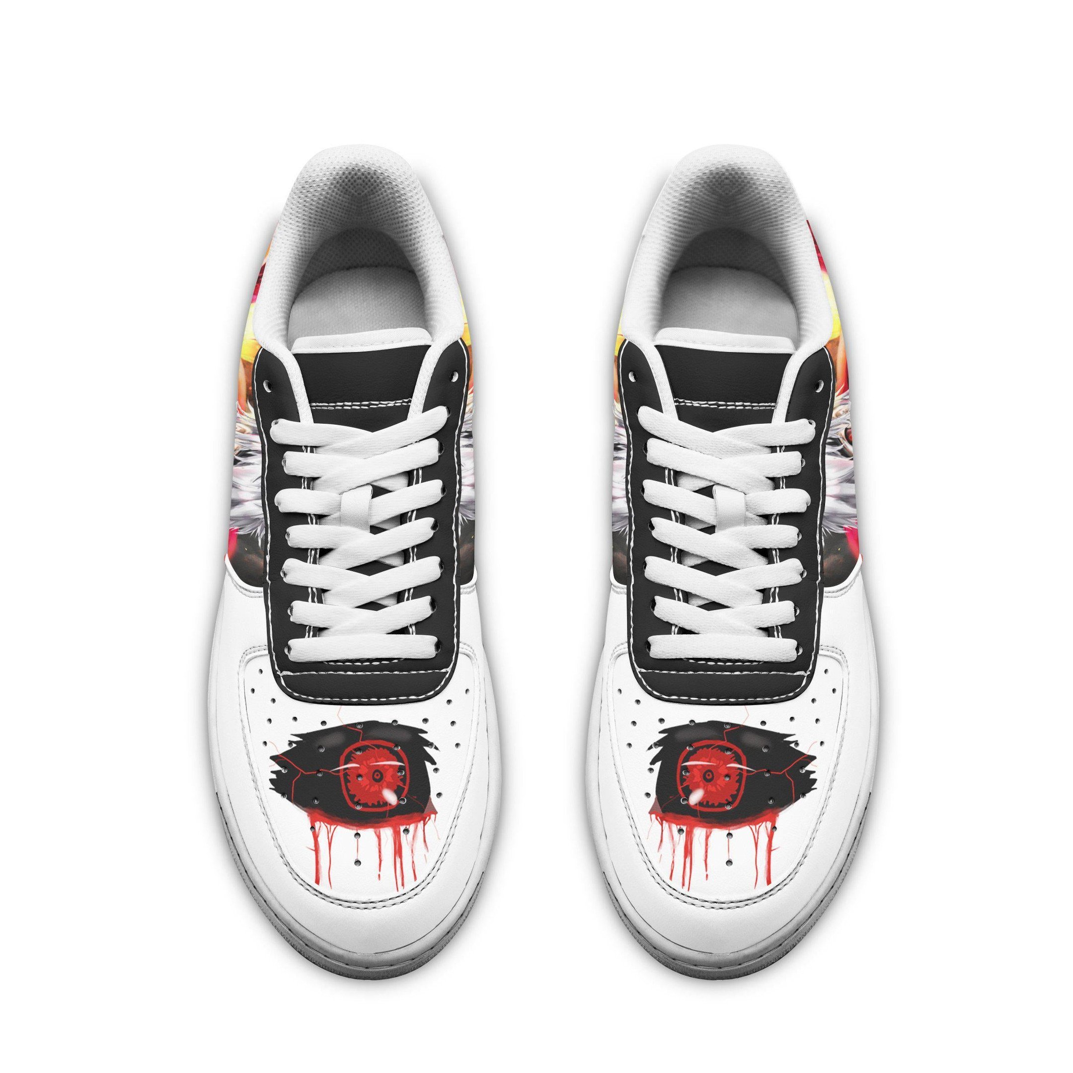Ken Kaneki Air Sneakers Custom Anime Tokyo Ghoul Shoes