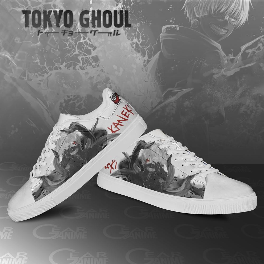 Ken Kaneki Skate Shoes Tokyo Ghoul Custom Anime Shoes